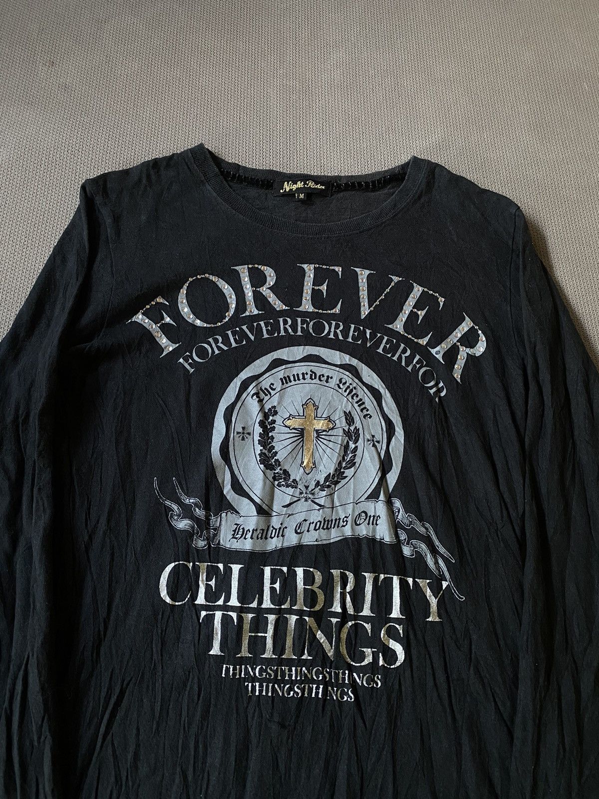 Hysteric Glamour × If Six Was Nine × Japanese Brand Y2k Night rider cross ifsixwasnine style tshirt Size US M / EU 48-50 / 2 - 3 Thumbnail