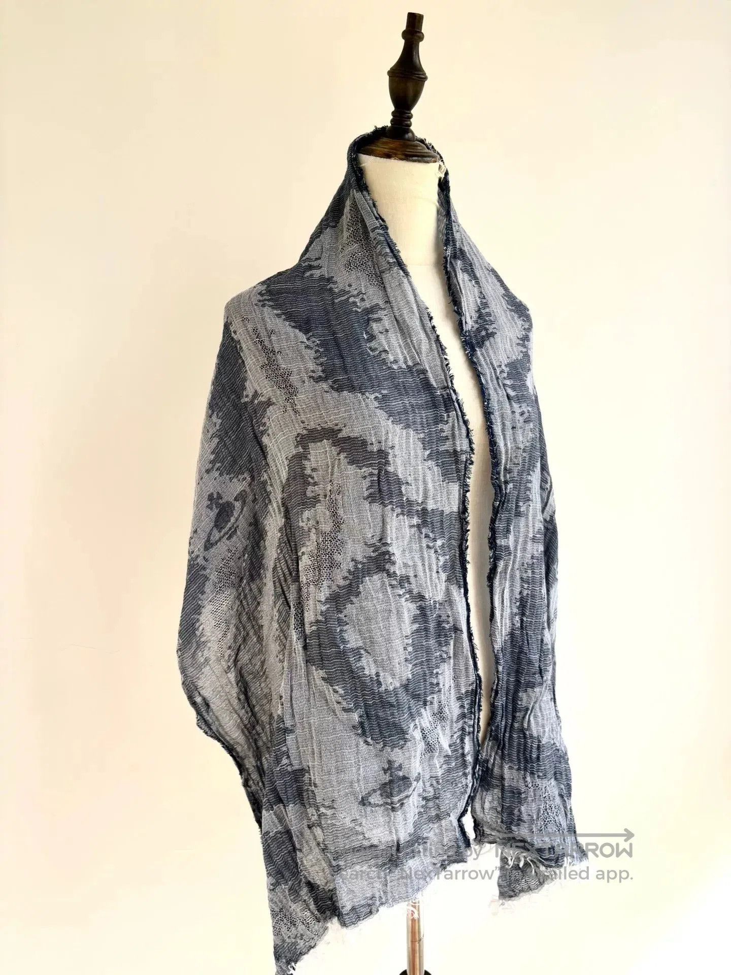 Vivienne Westwood Vivienne Westwood Blue Pirate Scarf. Size ONE SIZE - 2 Thumbnail