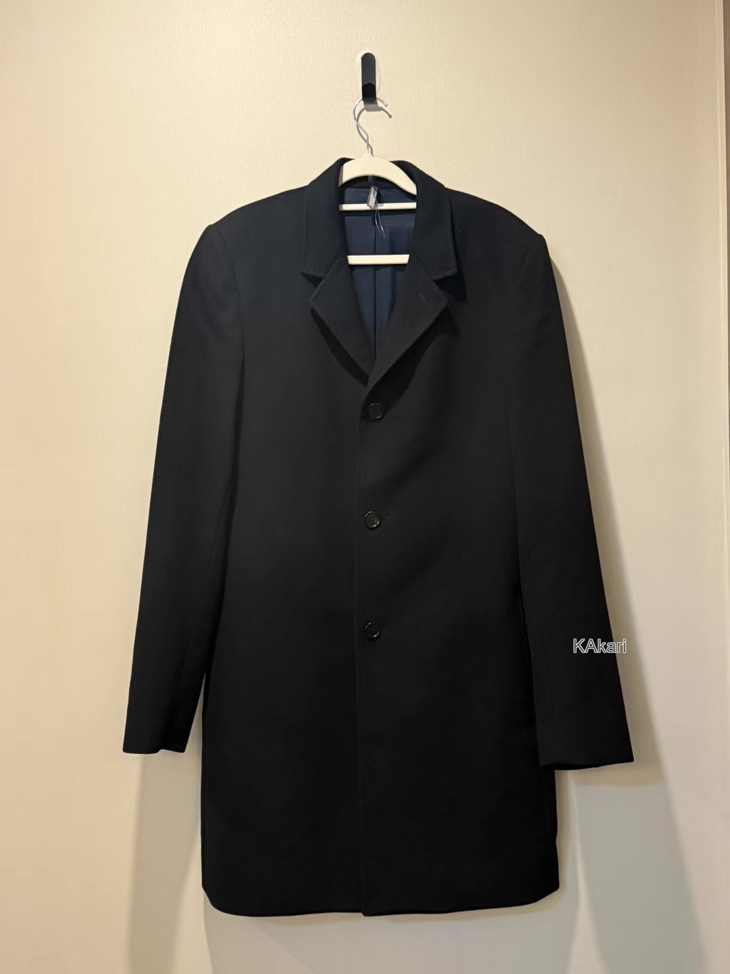 Dior Black Long Heavy Coat Size L Size US L / EU 52-54 / 3 - 1 Thumbnail