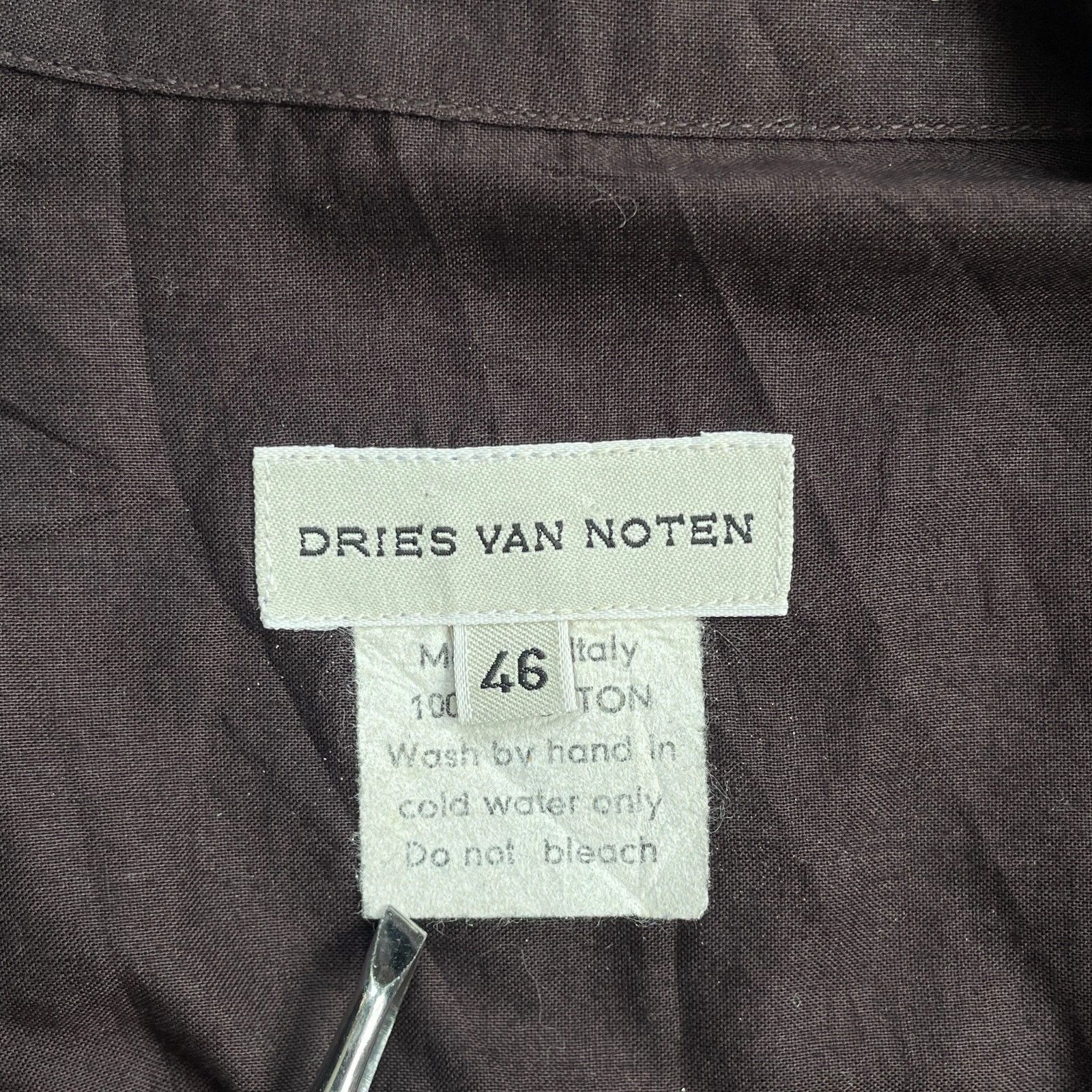 Dries Van Noten DRIES VAN NOTEN Classic Shirt Size US M / EU 48-50 / 2 - 5 Thumbnail