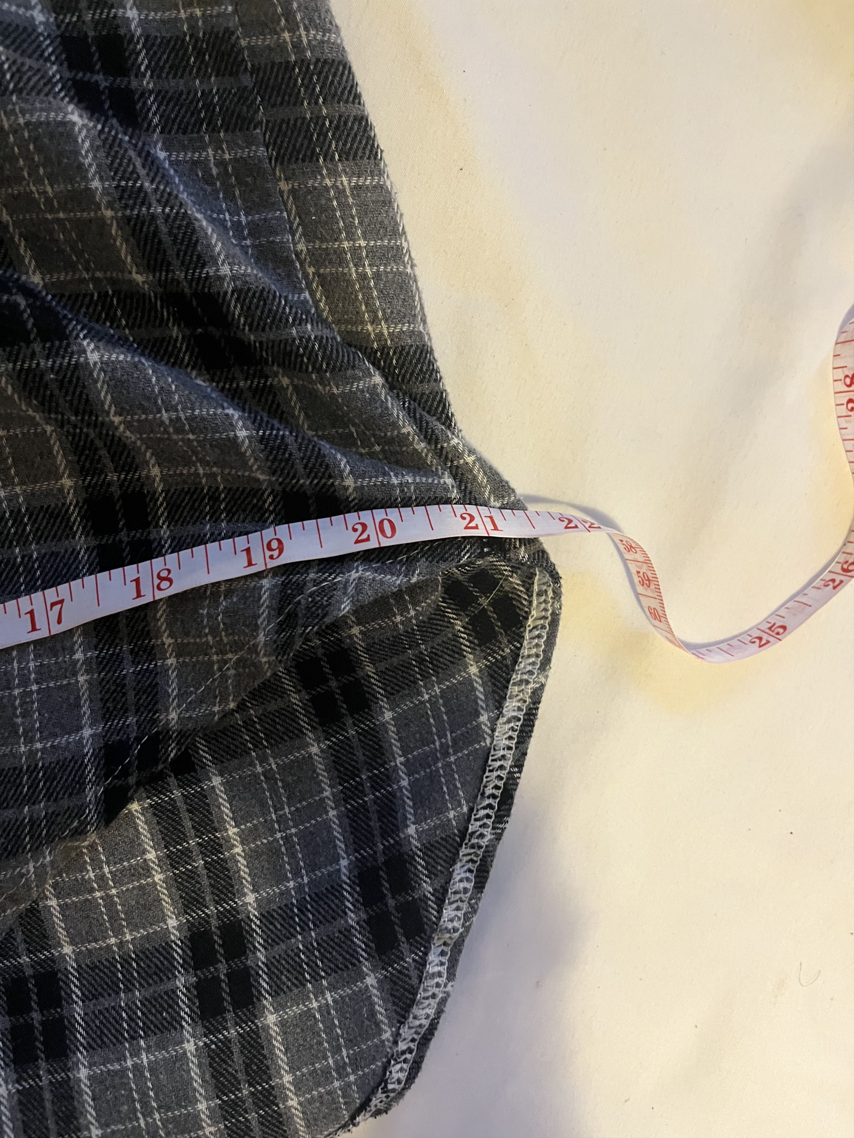 Other Happiness Brand Gray and Black Plaid Button Down Shirt Size M / US 6-8 / IT 42-44 - 8 Thumbnail