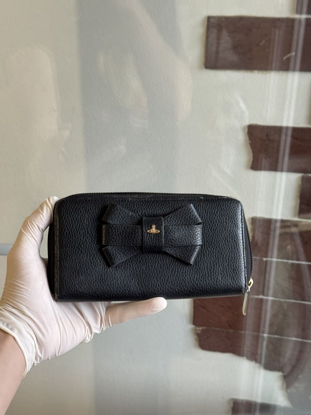 Vivienne Westwood Vintage Vivienne Westwood Clotch/Wallet black leatcher Size ONE SIZE - 15 Thumbnail