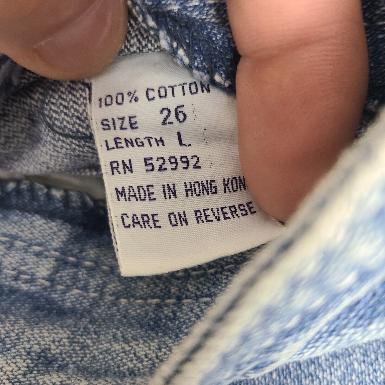 Jordache Vintage 70s 80s Jordache Medium Wash Jeans 26 Women's RN 529 Size 26" / US 2 / IT 38 - 6 Thumbnail