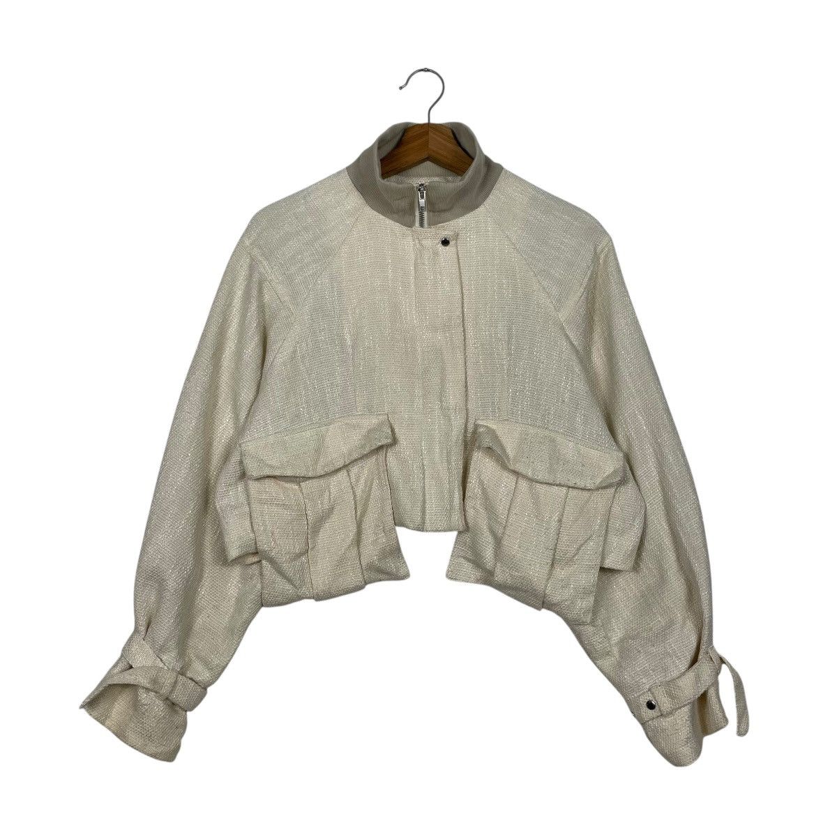 Japanese Brand Idem Inspired By Yohji Yamamoto Crop Jacket Size M / US 6-8 / IT 42-44 - 1 Thumbnail