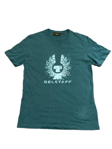 Belstaff Vintage Belstaff Big Y2K Logo Short Sleeve T-Shirt Size M Size US M / EU 48-50 / 2 - 1 Thumbnail