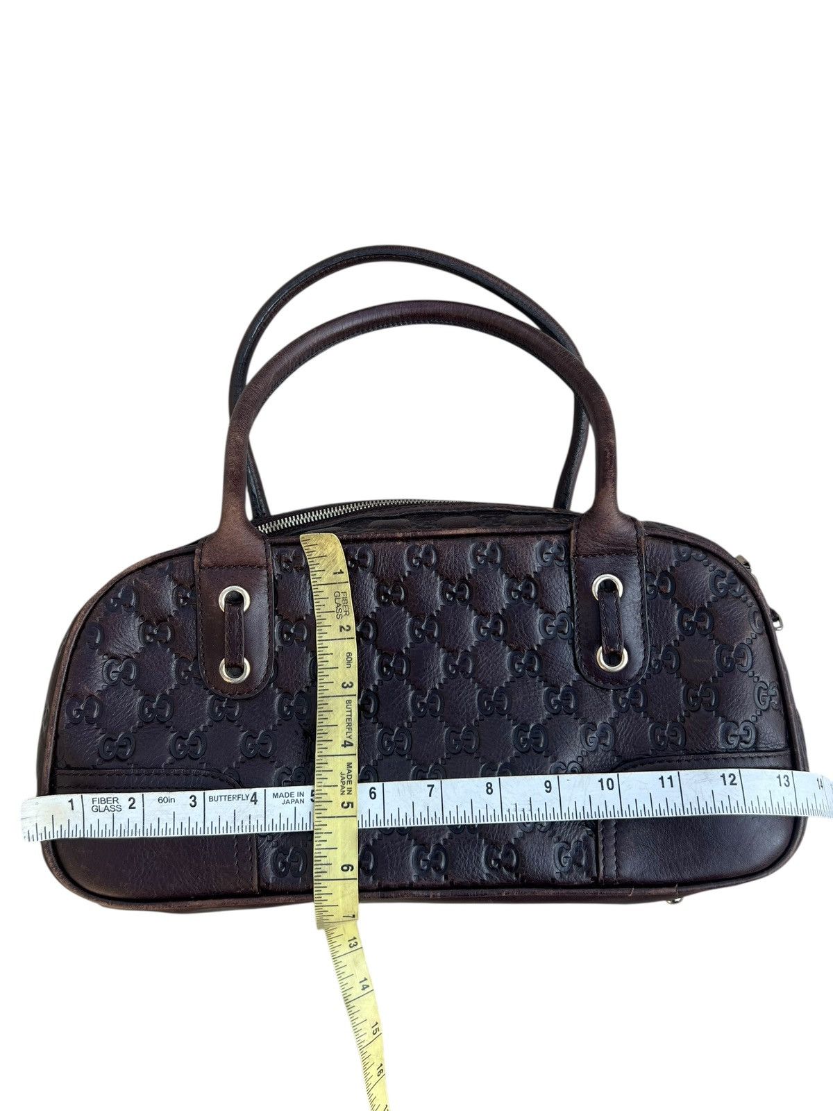 Gucci Gucci Guccissima Princy Fade Patina Leather Boston Bag Size ONE SIZE - 2 Thumbnail