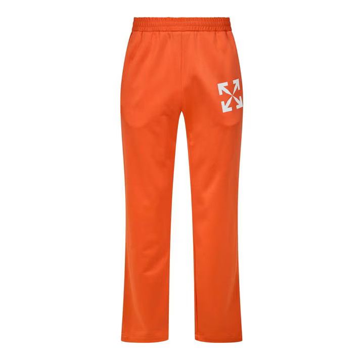 Off-White o1y0225 Logo Jogger & Sweatpant in Orange Size US 30 / EU 46 - 1 Thumbnail