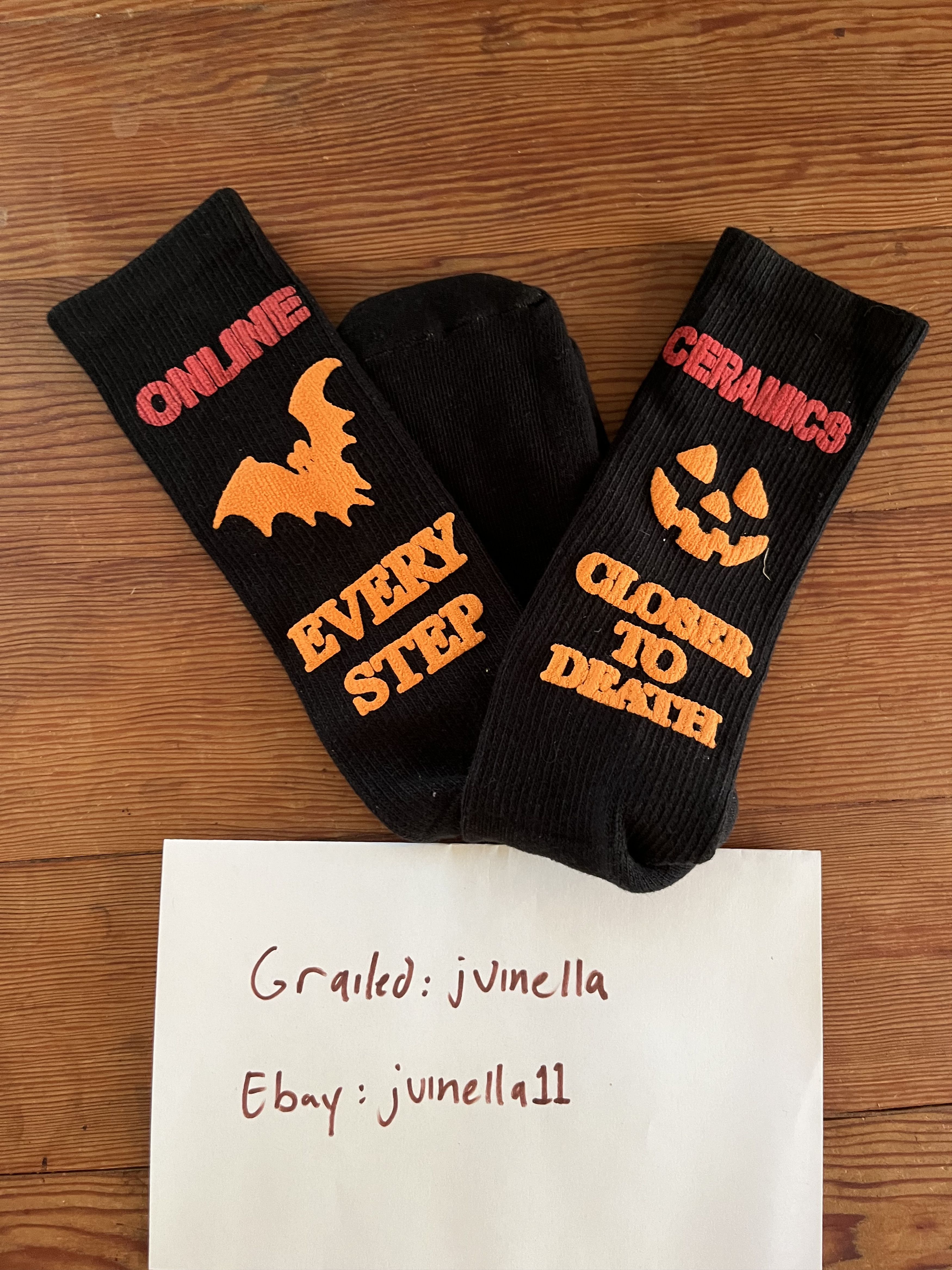 Online Ceramics Online ceramics closer to death socks brand new Size ONE SIZE - 1 Preview
