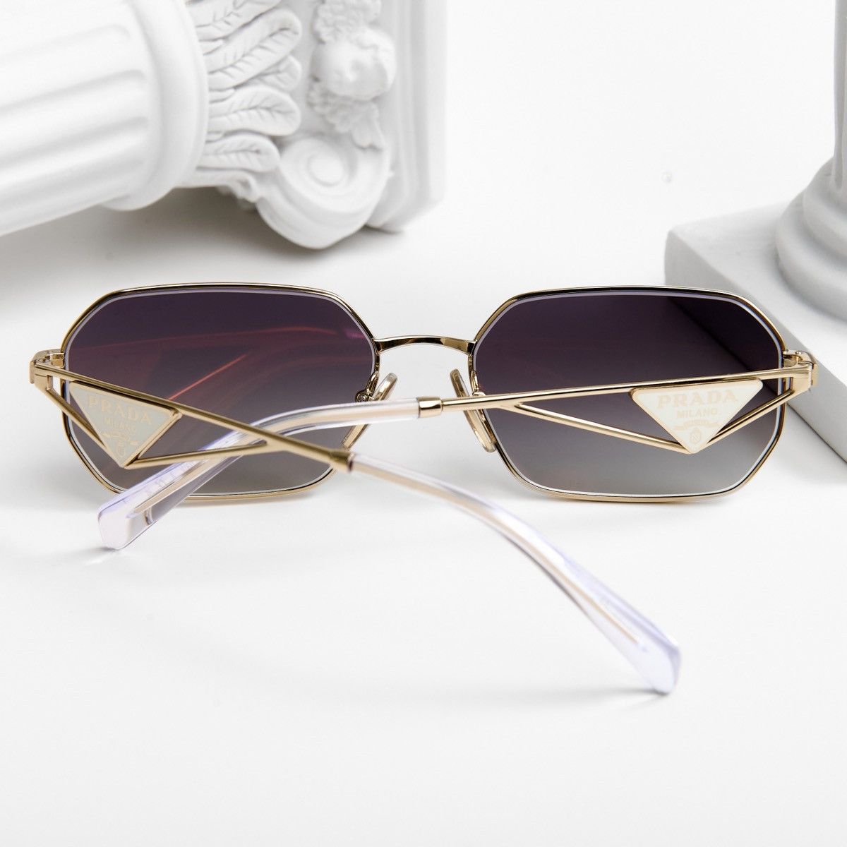 Prada PRADA 0PR A51S ZVN30C SUNGLASSES Size ONE SIZE - 7 Thumbnail