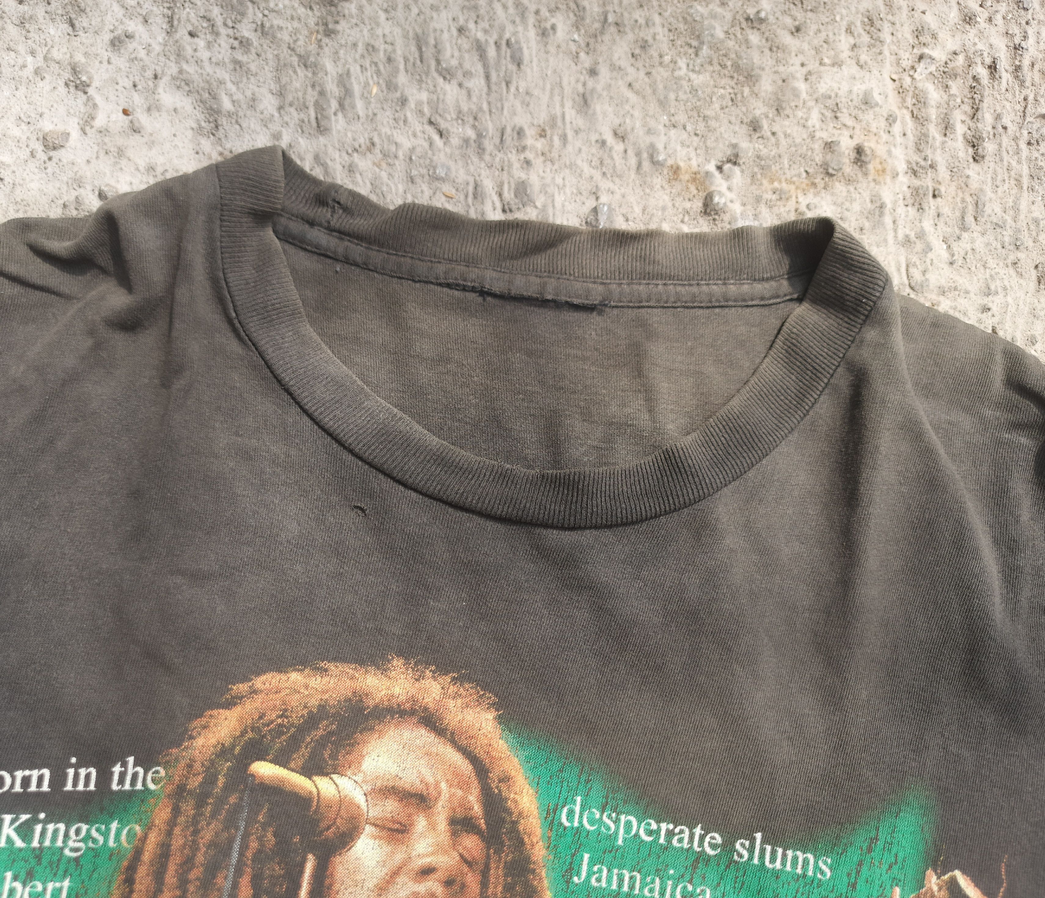 Rap Tees Y2K BOB MARLEY Memorial Tee Distressed Size US M / EU 48-50 / 2 - 5 Thumbnail