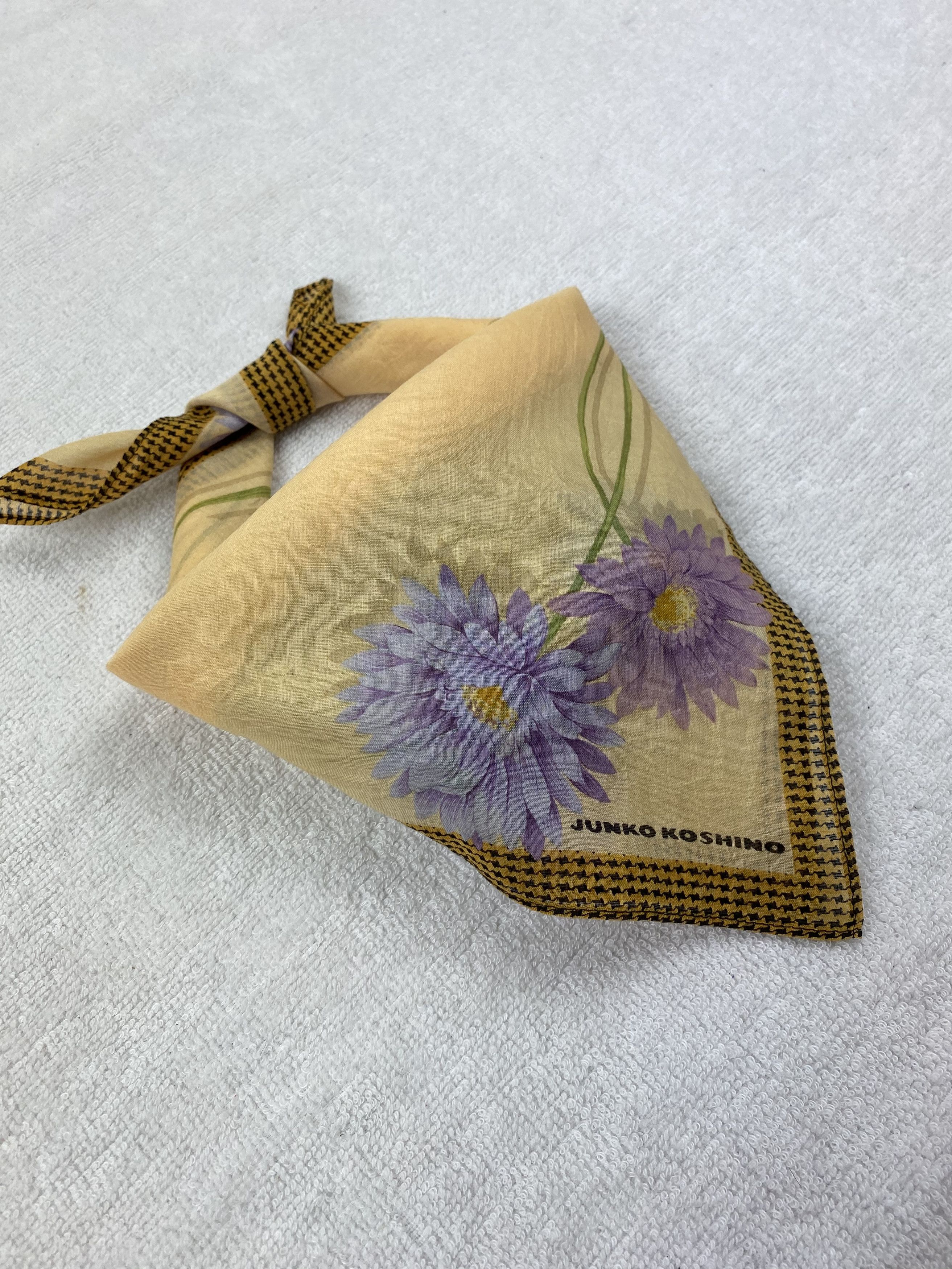 Japanese Brand × Mr. Junko × Vintage Junko Koshino Handkerchief / Bandana / Neckerchief Size ONE SIZE - 2 Thumbnail