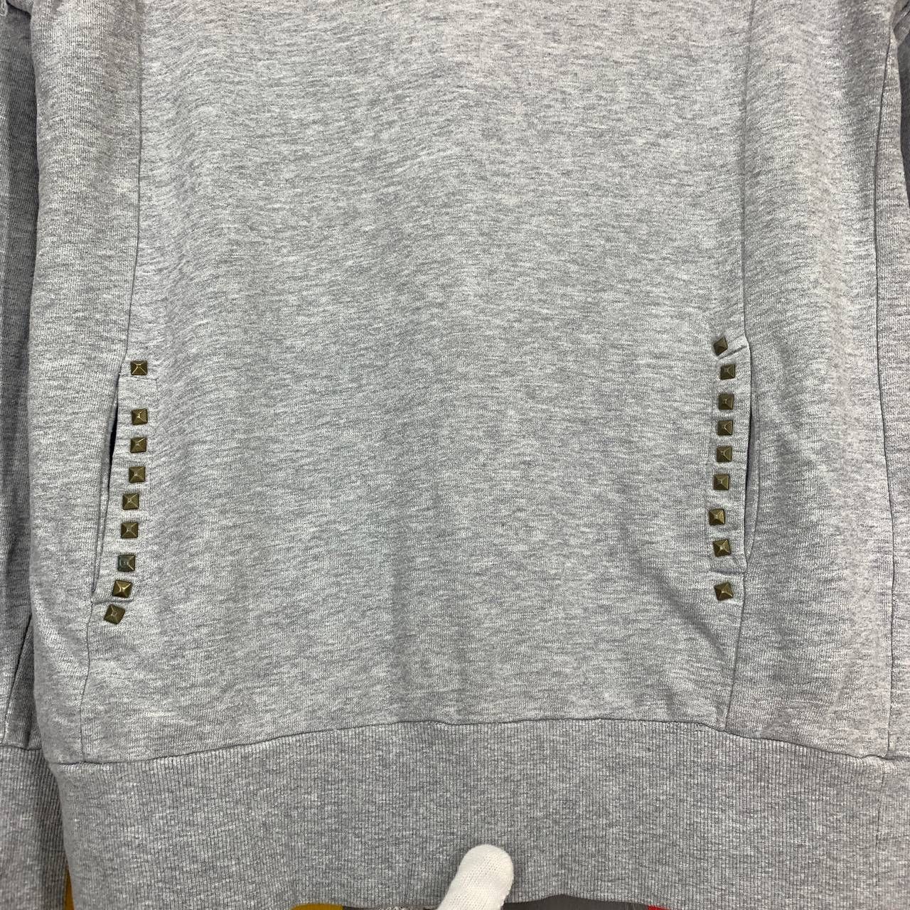 Katharine Hamnett London HAMNETT Cut & Sewn Stud Hoodie #2544/Q Size S / US 4 / IT 40 - 4 Thumbnail