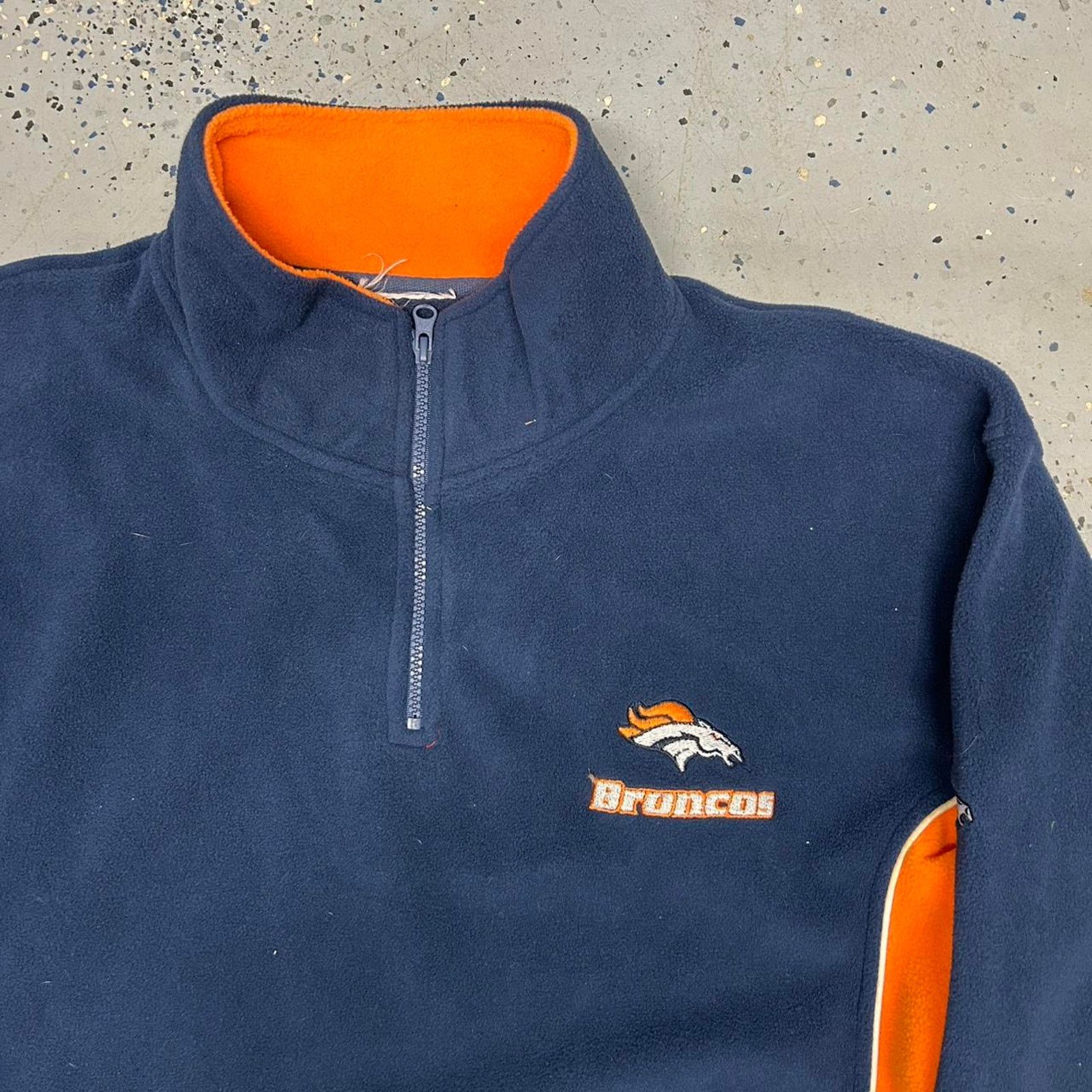 NFL Y2K Denver Broncos fleece jacket with embroidered logo Size US XL / EU 56 / 4 - 2 Thumbnail