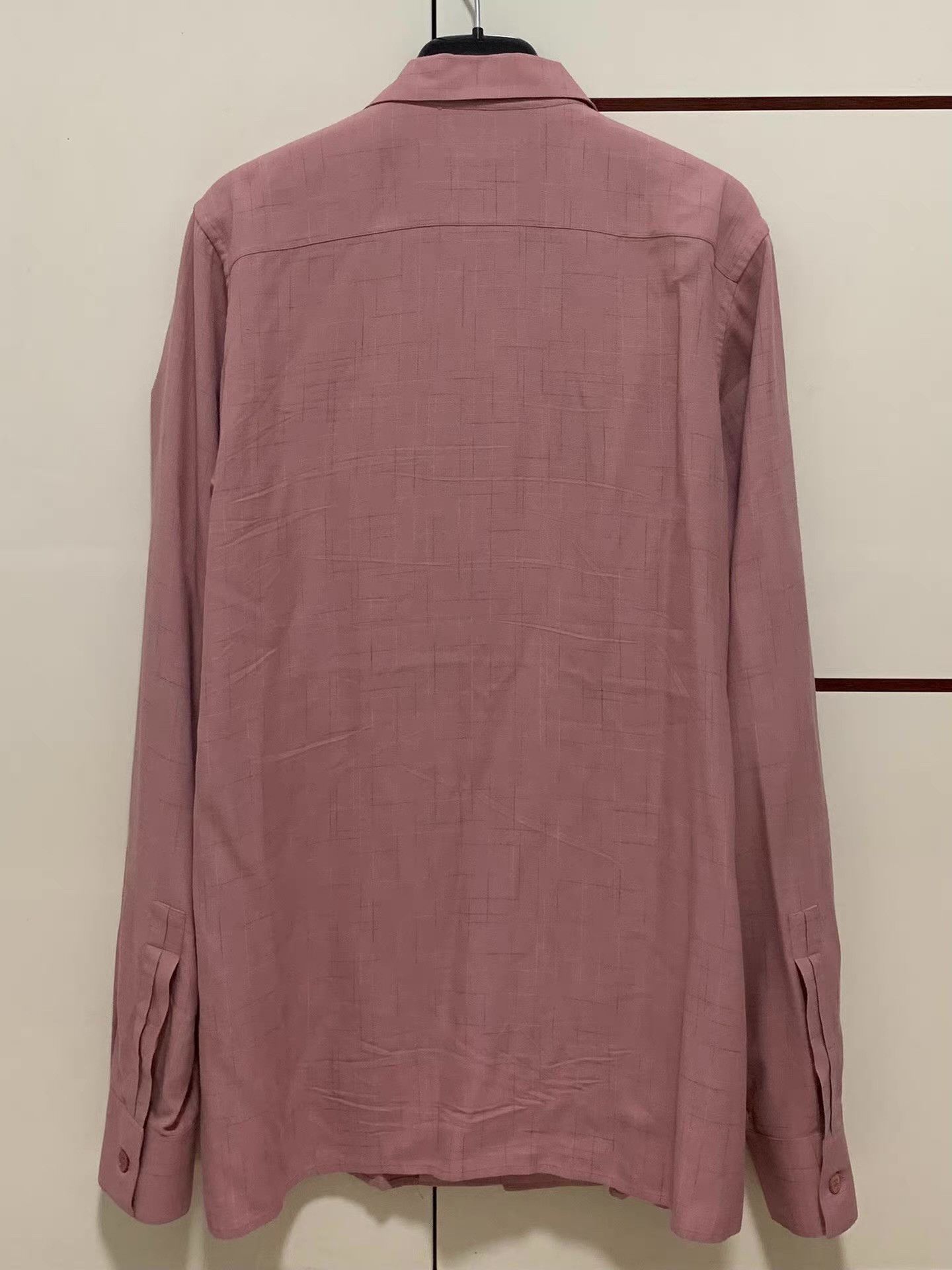 Saint Laurent Paris Saint Laurent SLP 14FW Runway Pink Cuban Q12 Size US L / EU 52-54 / 3 - 2 Thumbnail