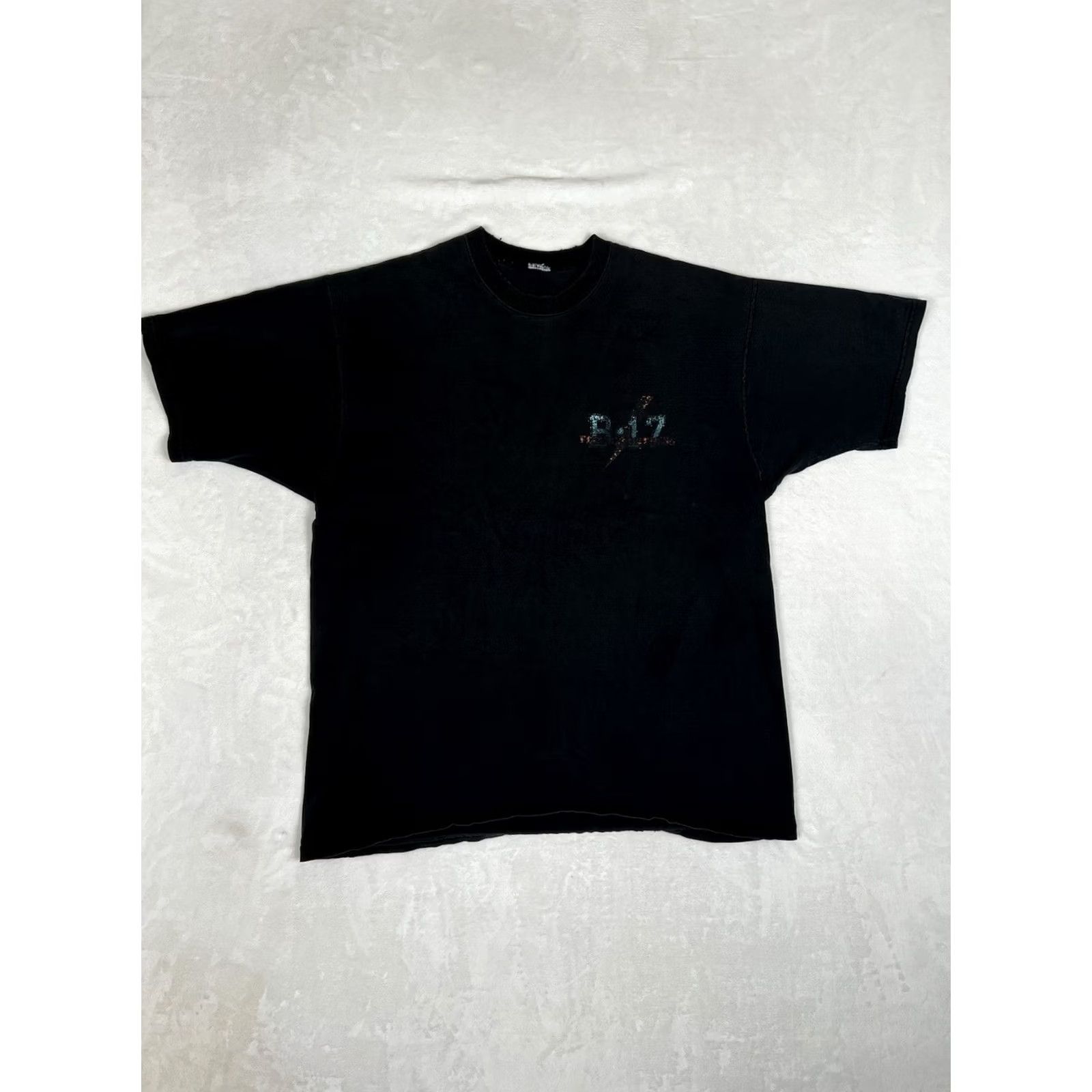 Vintage VINTAGE B-17 Flying Fortress T-Shirt XL Black Aluminum Overcast 90s USA Planes Mens Size US XL / EU 56 / 4 - 2 Thumbnail