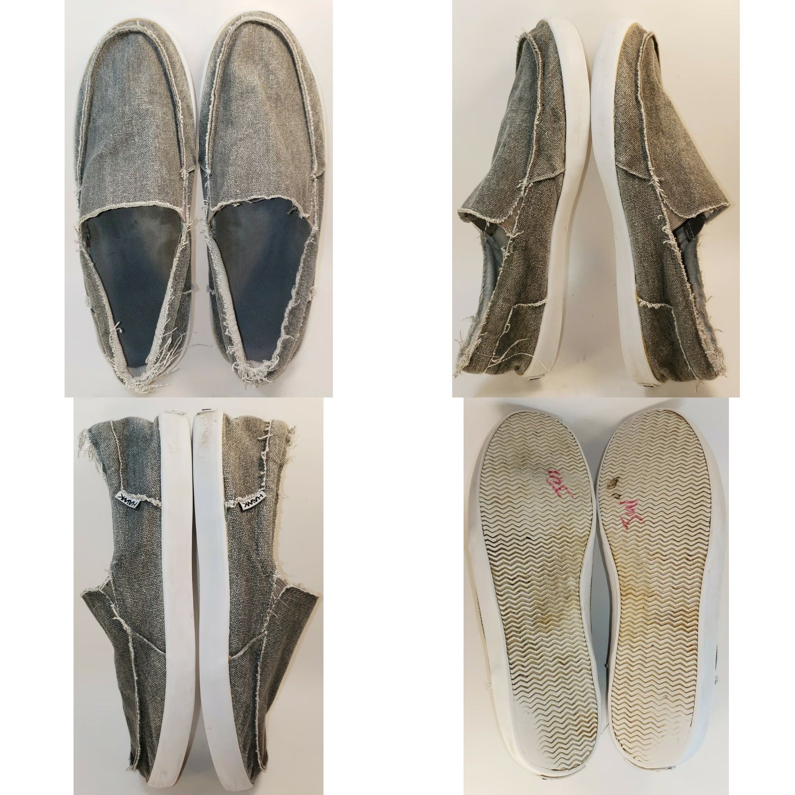 Vintage HAWK Men's Lifestyle Loafers Size 10.5M Gray Casual Slip-on Size US 11 / EU 44 - 8 Thumbnail