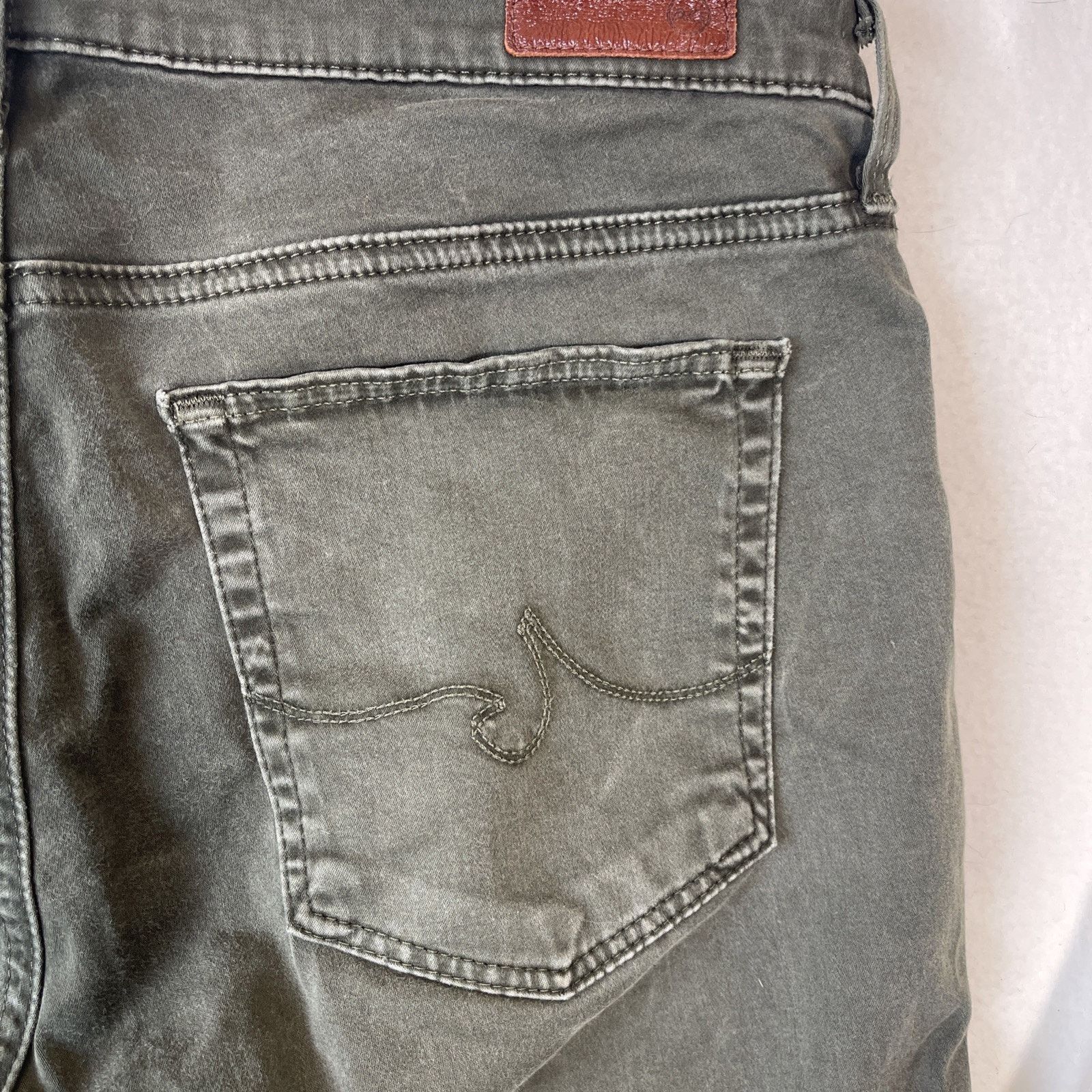 AG Adriano Goldschmied AG Adriano Goldschmied the Abbey Mid-Rise Super Skinny 30P Size 30" / US 8 / IT 44 - 4 Thumbnail