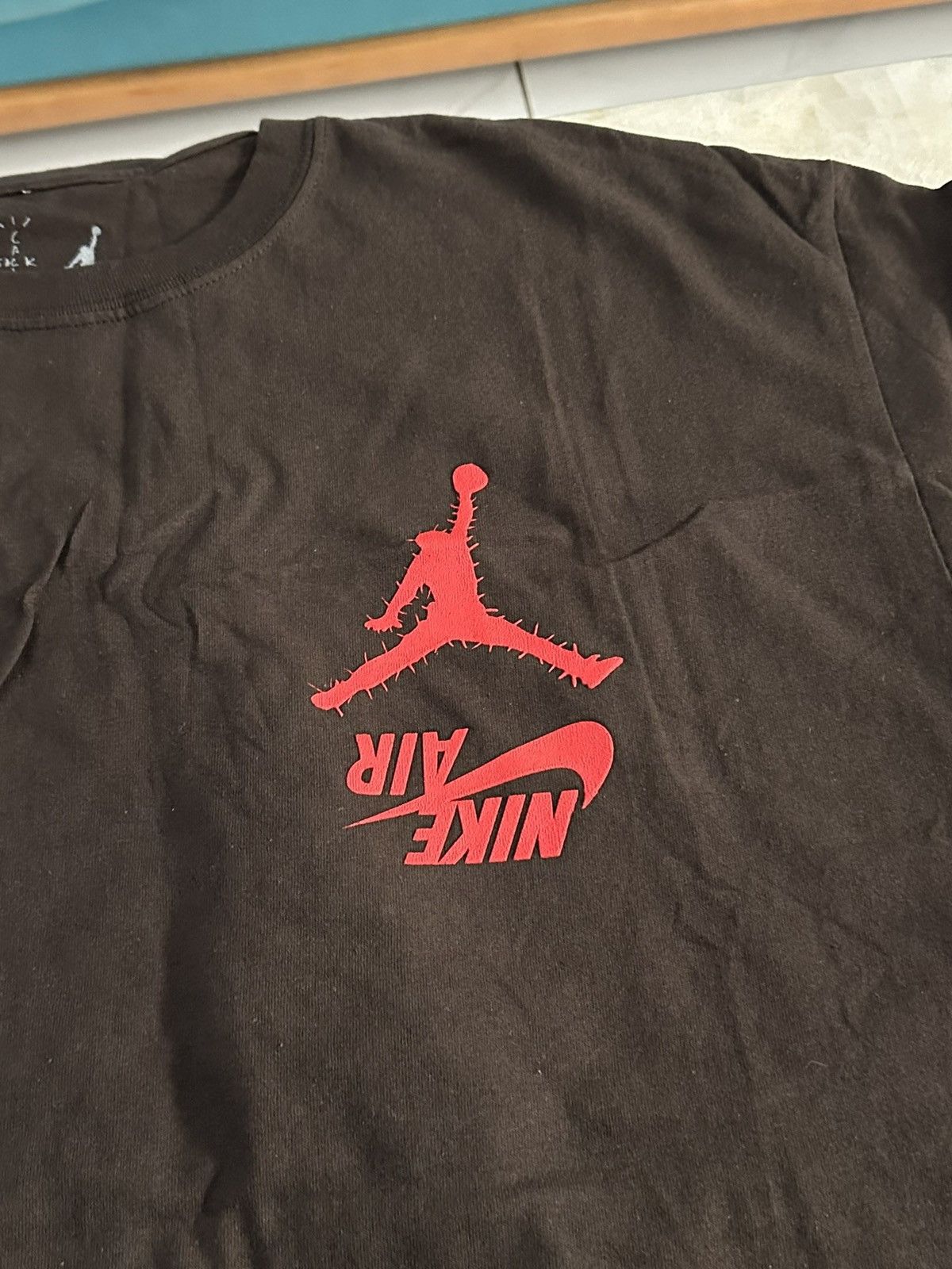 Jordan Brand × Travis Scott travis Jordan cactus Jack nike highest Jordan tee T-shirt Size US XL / EU 56 / 4 - 3 Thumbnail
