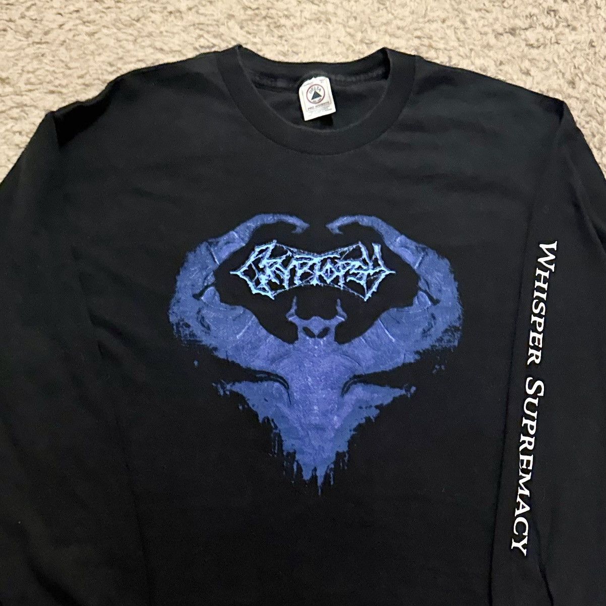Band Tees Vintage 1998 Cryptopsy Metal Band Long Sleeve Tee Size US XL / EU 56 / 4 - 2 Thumbnail
