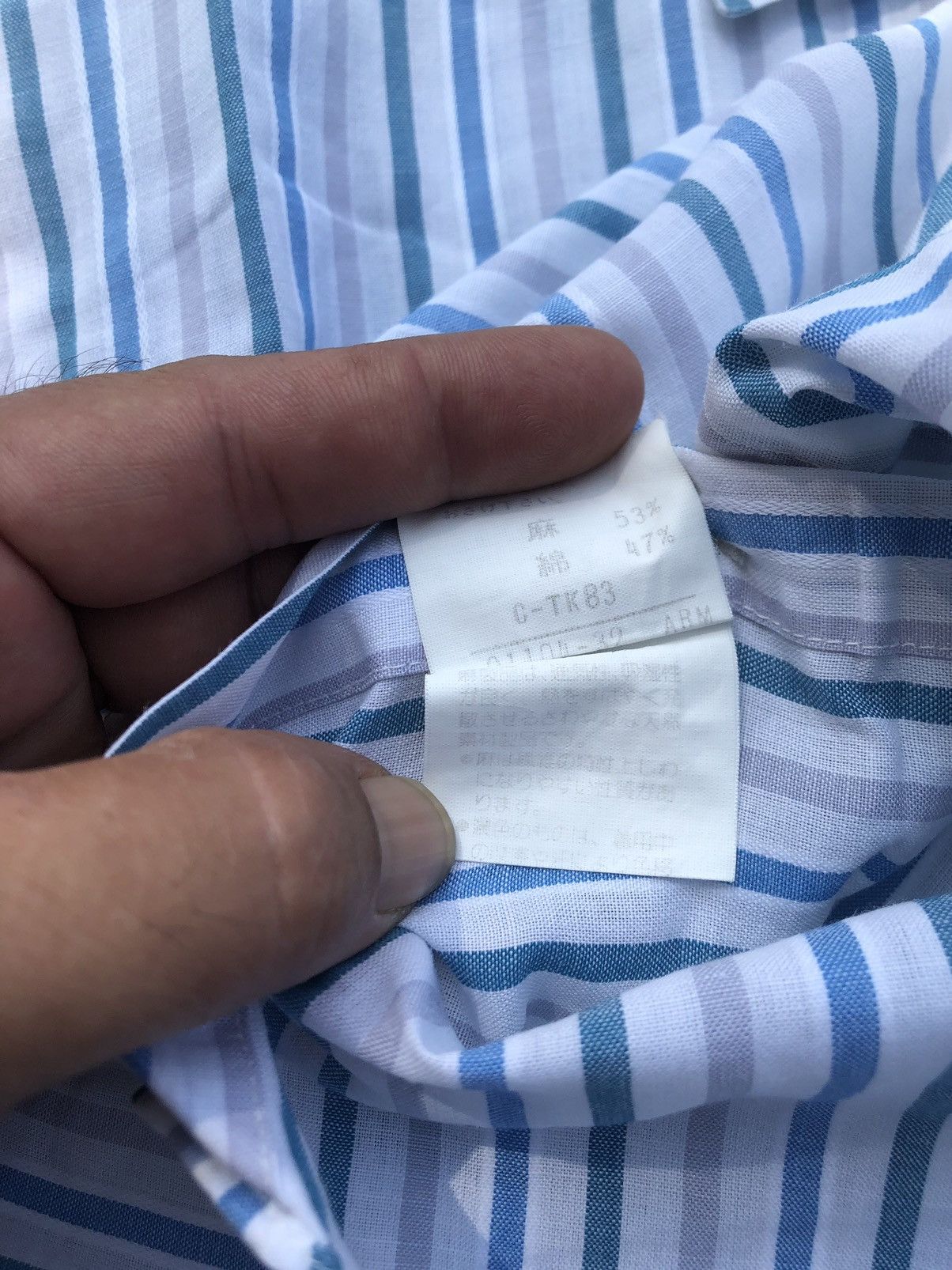 Burberry × Japanese Brand × Vintage Burberrys shirt vintage Size US L / EU 52-54 / 3 - 6 Thumbnail