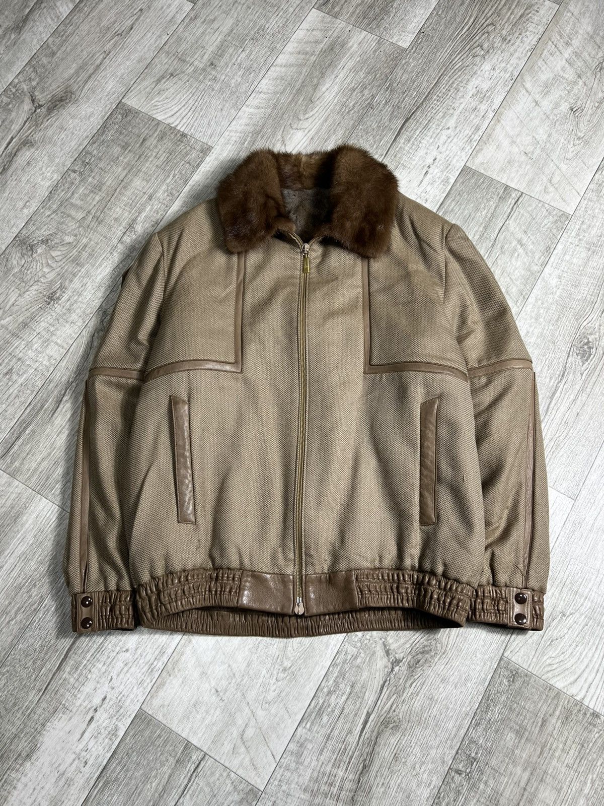 Zilli Rare Zilli Cashmere Wool Squirrel Fur Model Le Clezio Size US L / EU 52-54 / 3 - 2 Thumbnail