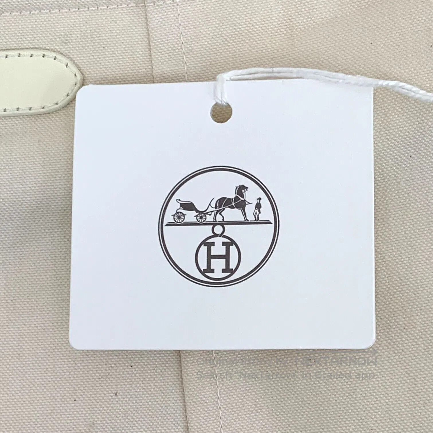 Hermes Hermes Beige bell chain decoration cotton casual half skir Size 33" - 9 Thumbnail