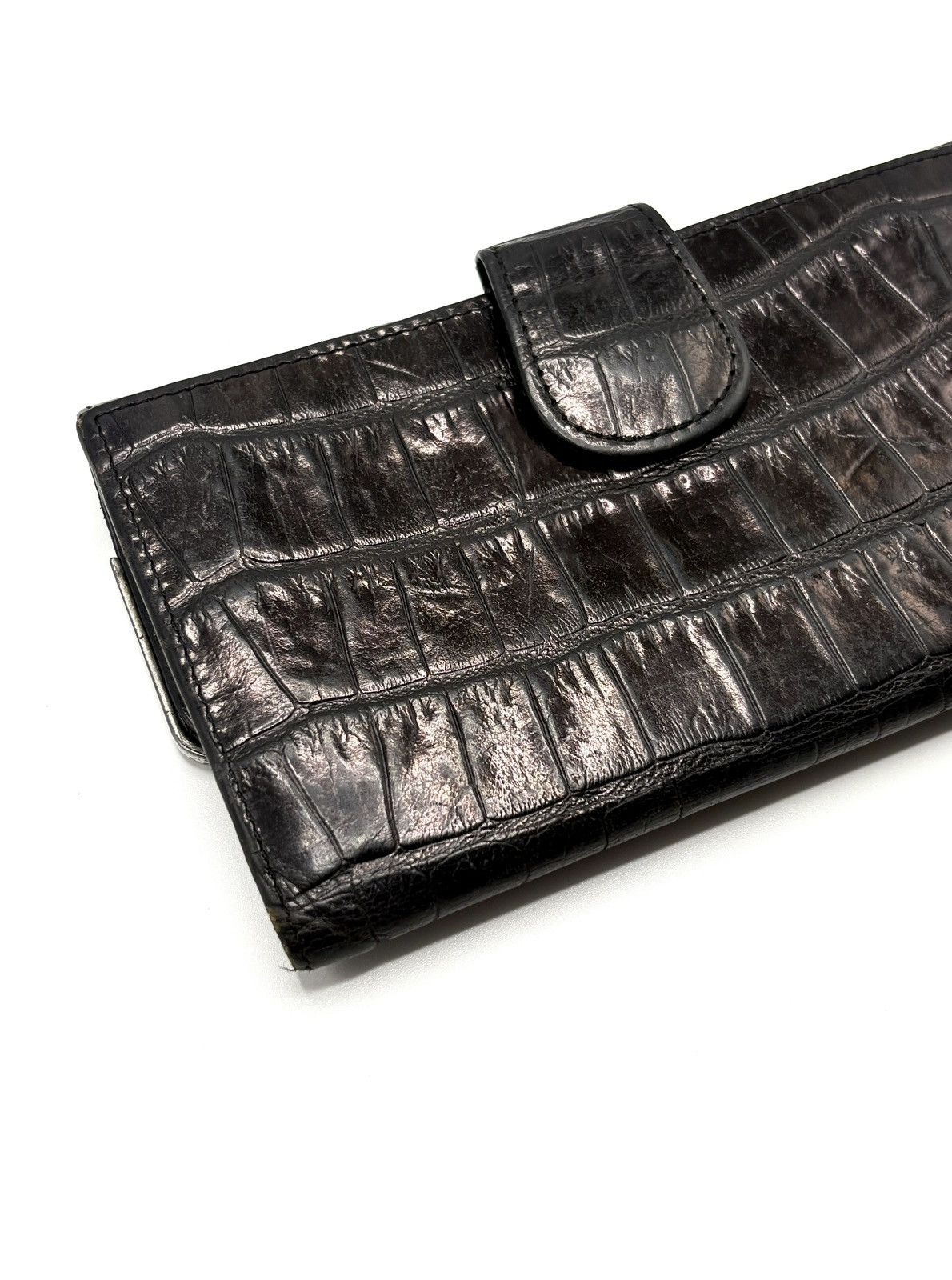 Brighton Brighton Croc-Embossed Leather Wallet Size ONE SIZE - 12 Thumbnail