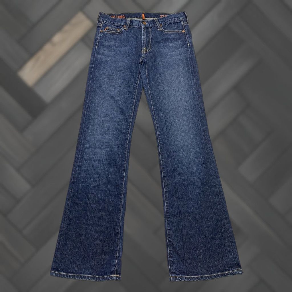 J.Crew VINTAGE J Crew Jeans Women Bootcut 27 Blue Stretch Denim 31 Inseam 5-Pocket Jeans Womens 27S Size 27" / US 4 / IT 40 - 1 Thumbnail