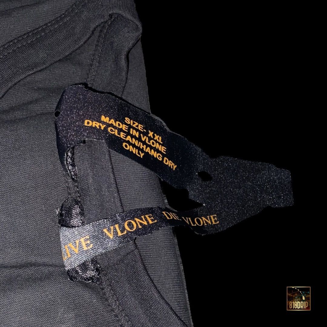 Vlone Vlone Streetweiser Black Tee (XXL) Size US XXL / EU 58 / 5 - 5 Thumbnail
