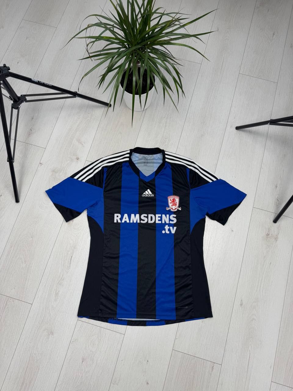 Adidas × Vintage MIDDLESBROUGH ADIDAS JERSEY FOOTBALL SOCCER SHIRT 2013-14 Size US L / EU 52-54 / 3 - 1 Thumbnail