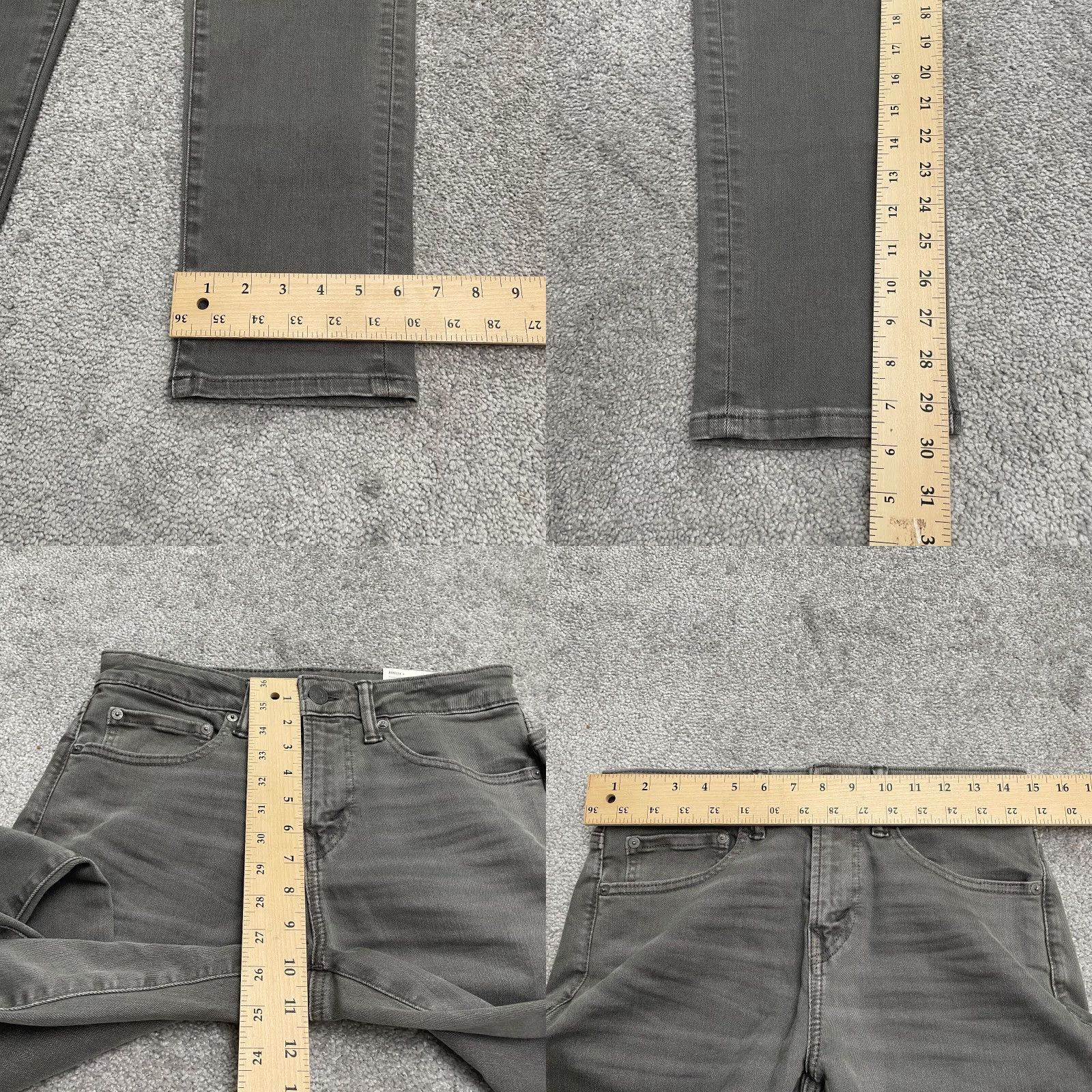 American Eagle Outfitters American Eagle Outfitters Jeans Athletic Fit 28/32 Stone Gray NWT Mens Denim 5-Pocket Size US 28 / EU 44 - 9 Thumbnail