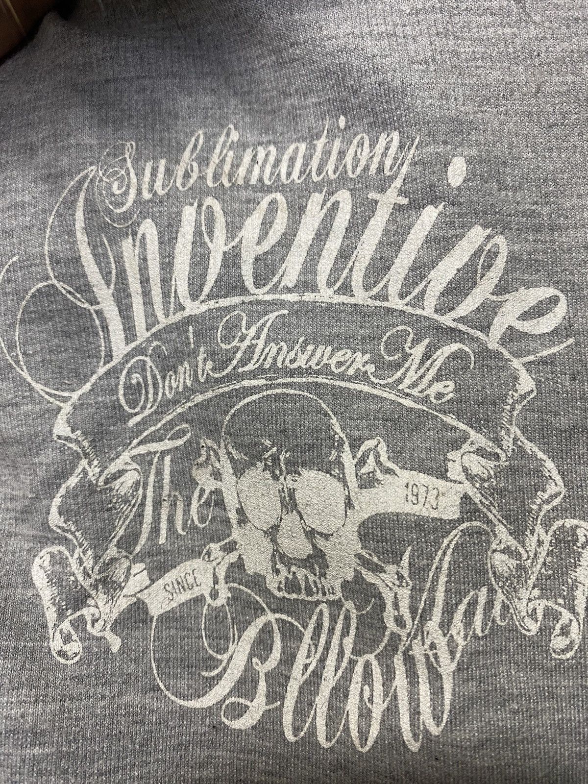 In The Attic × Japanese Brand In the attic skull sublimation fur hoodie Size US L / EU 52-54 / 3 - 7 Thumbnail
