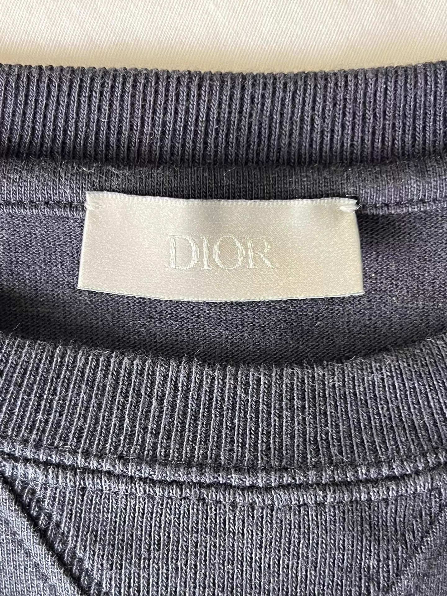 Dior Dior Black White Colorblock Logo SS T-Shirt S Size US S / EU 44-46 / 1 - 5 Thumbnail