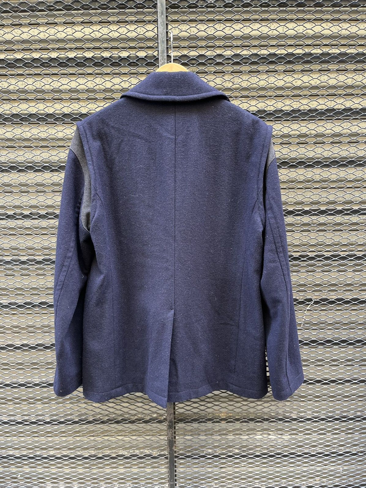 Undercover × Uniqlo Jun Takahashi Undercover Double Breasted Wool Coat Jacket Size US L / EU 52-54 / 3 - 10 Thumbnail