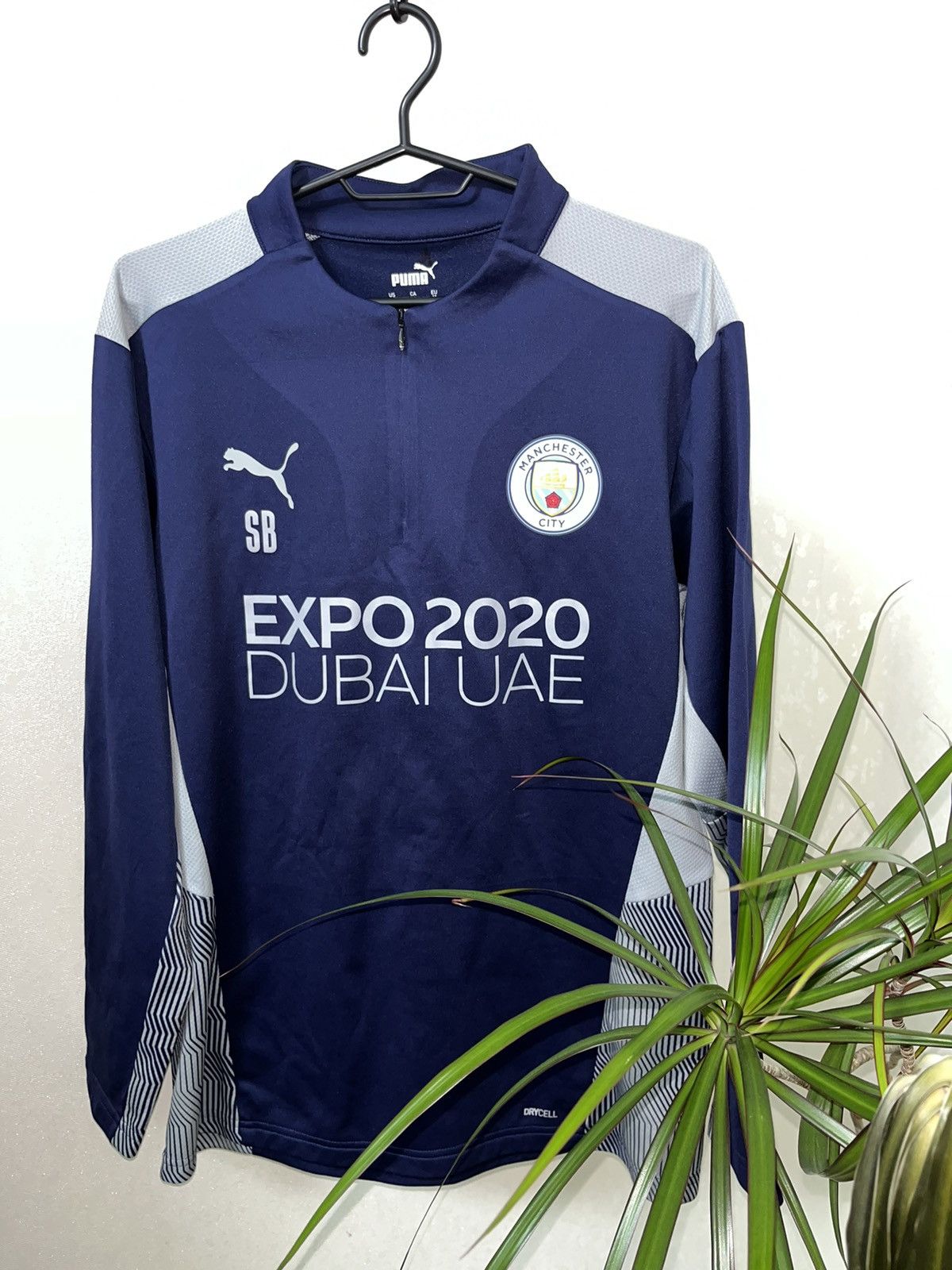 Puma Puma Manchester City 2021 Expo 2020 Dubai 1/4 Zip Training Size US M / EU 48-50 / 2 - 1 Thumbnail