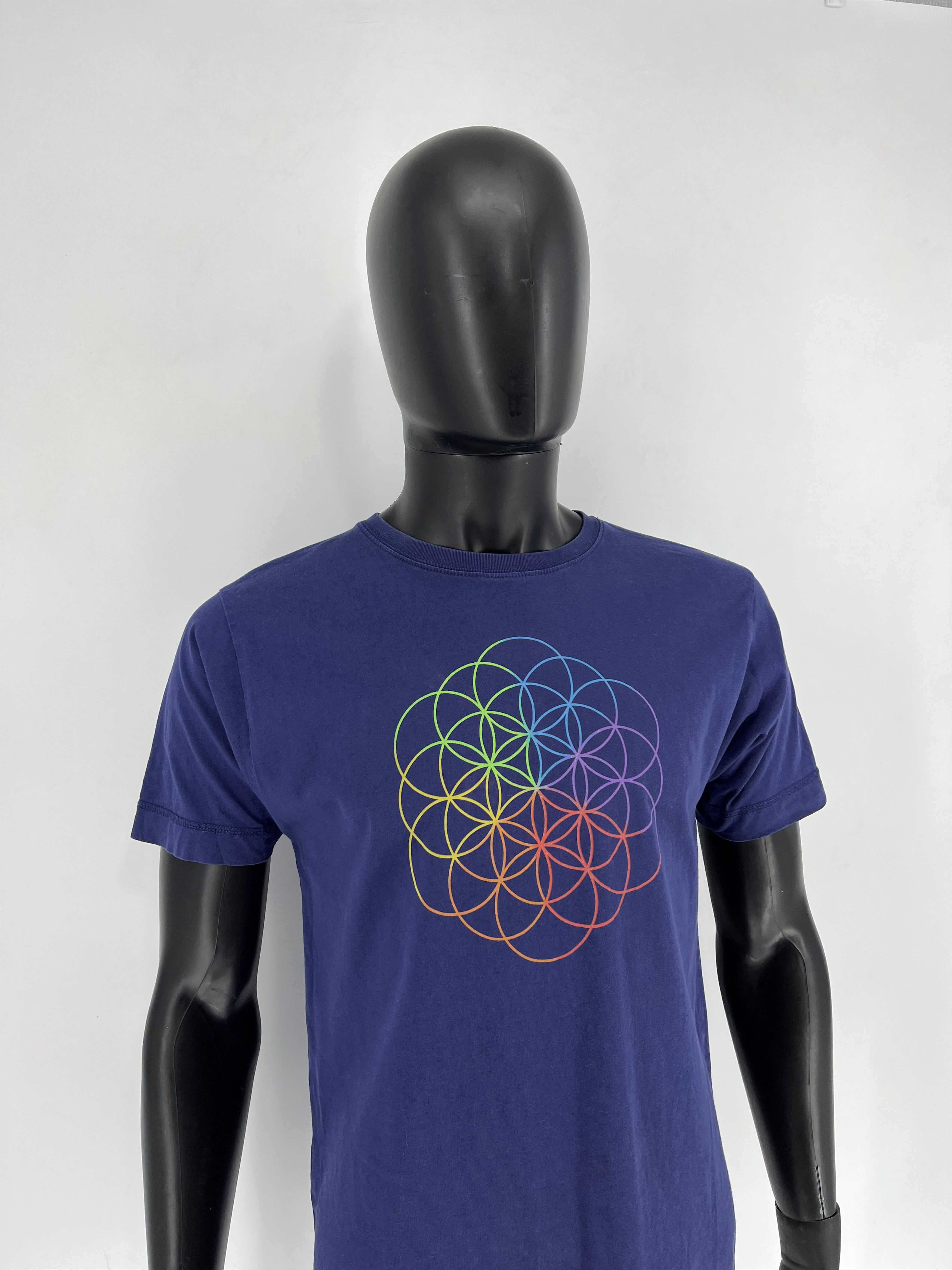 Band Tees × Vintage Vintage Y2K Coldplay A Head Full OF dreams World Tour 2016 Size US M / EU 48-50 / 2 - 4 Thumbnail