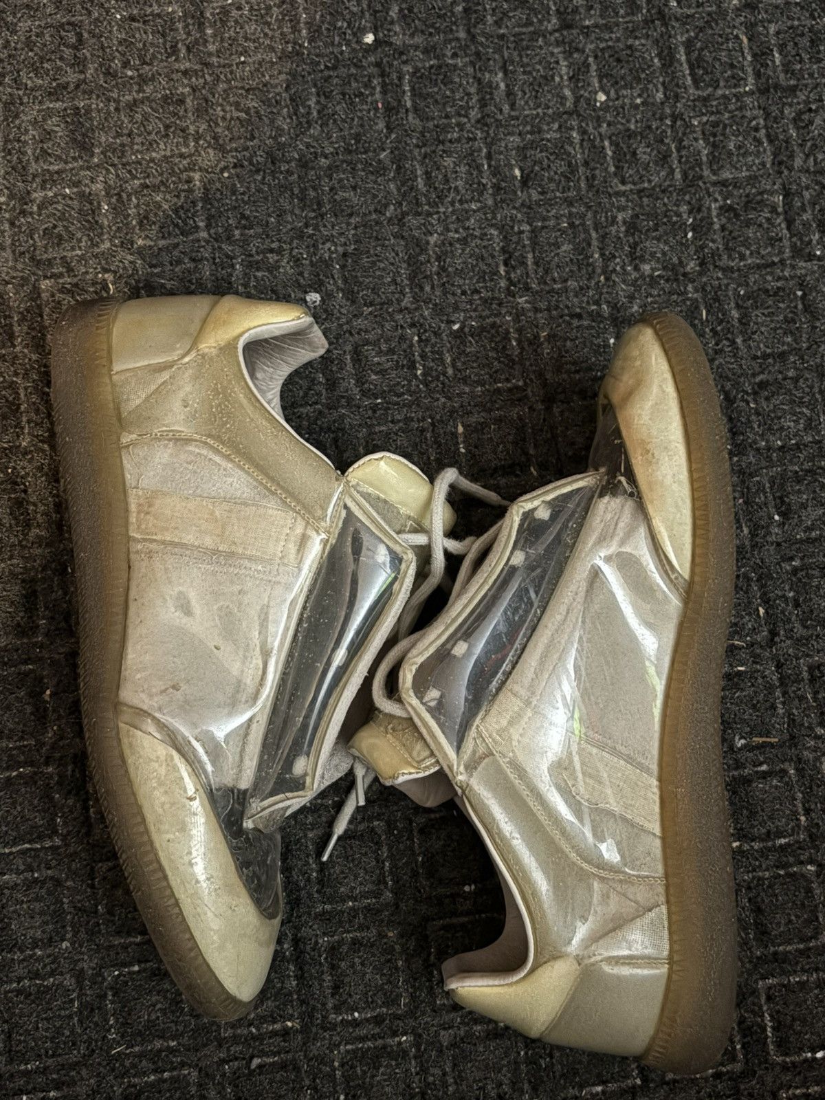 Maison Margiela Maison Margiela Future PVC Low Tops 10.5 43.5 Size US 10.5 / EU 43-44 - 1 Thumbnail