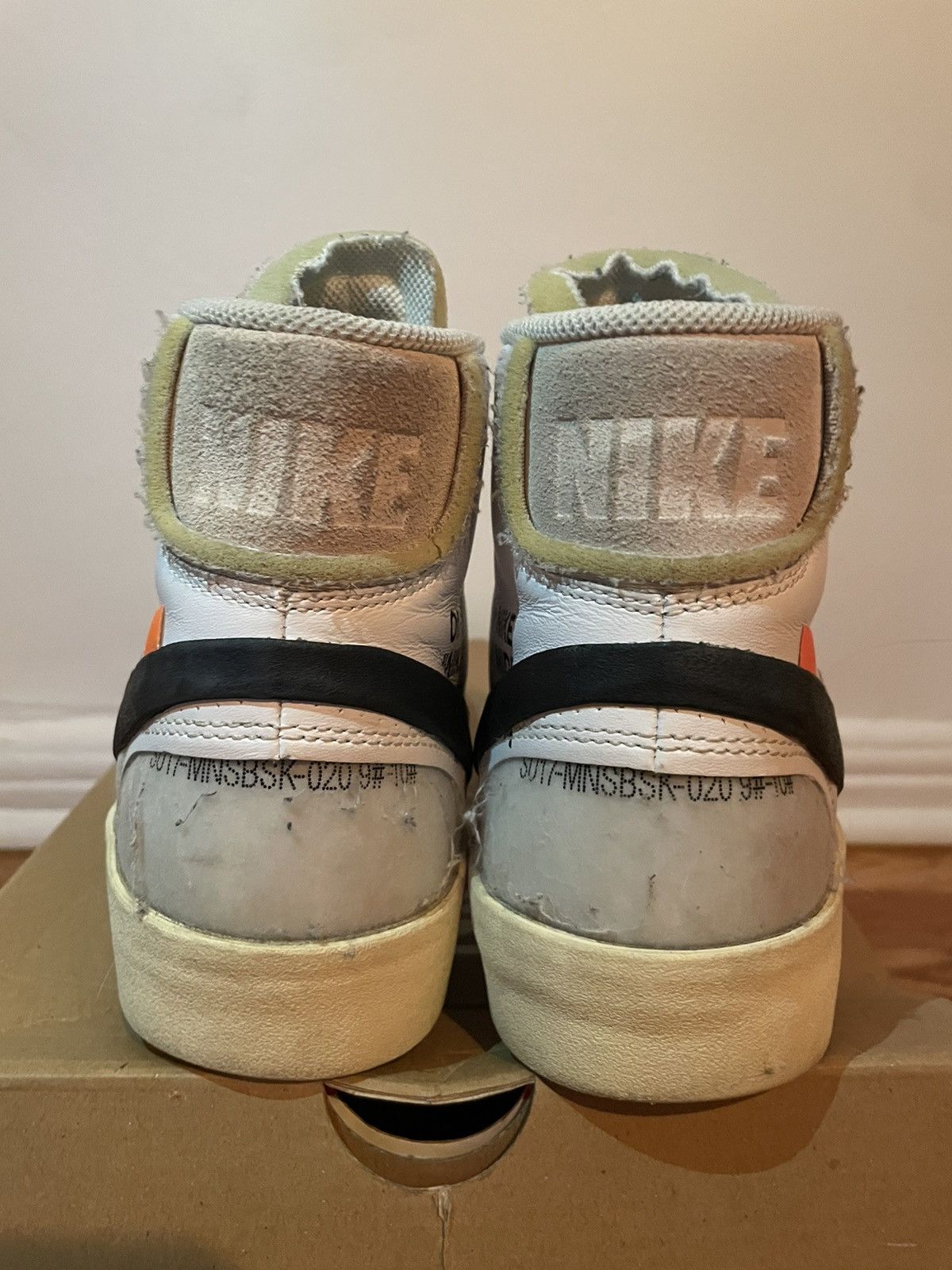 Nike × Off-White Off White x Blazer Mid “The Ten” Size US 10 / EU 43 - 4 Thumbnail