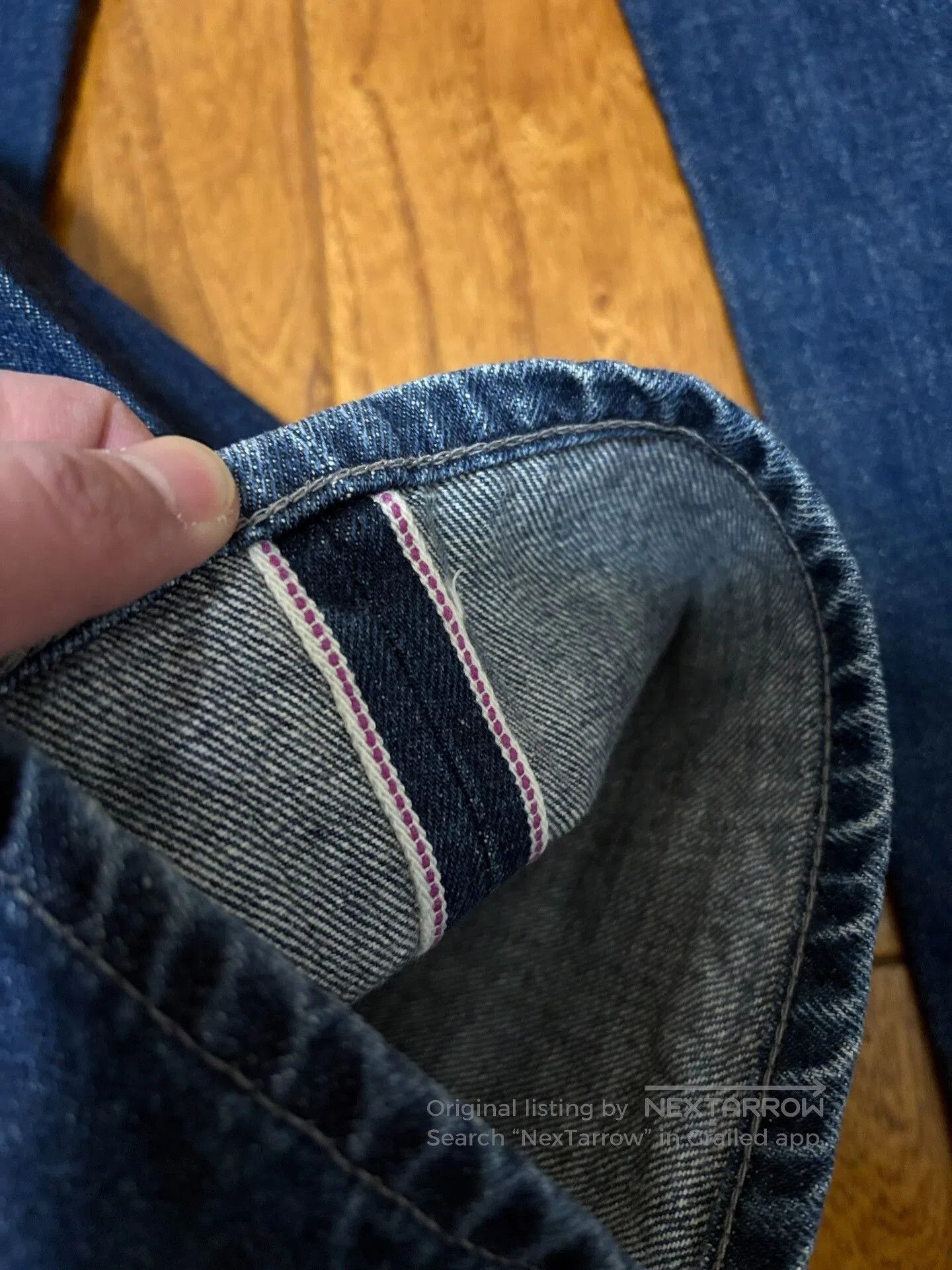 Levi's Levi's Fenom Red Flash Unwashed Jeans. Size US 34 / EU 50 - 8 Thumbnail