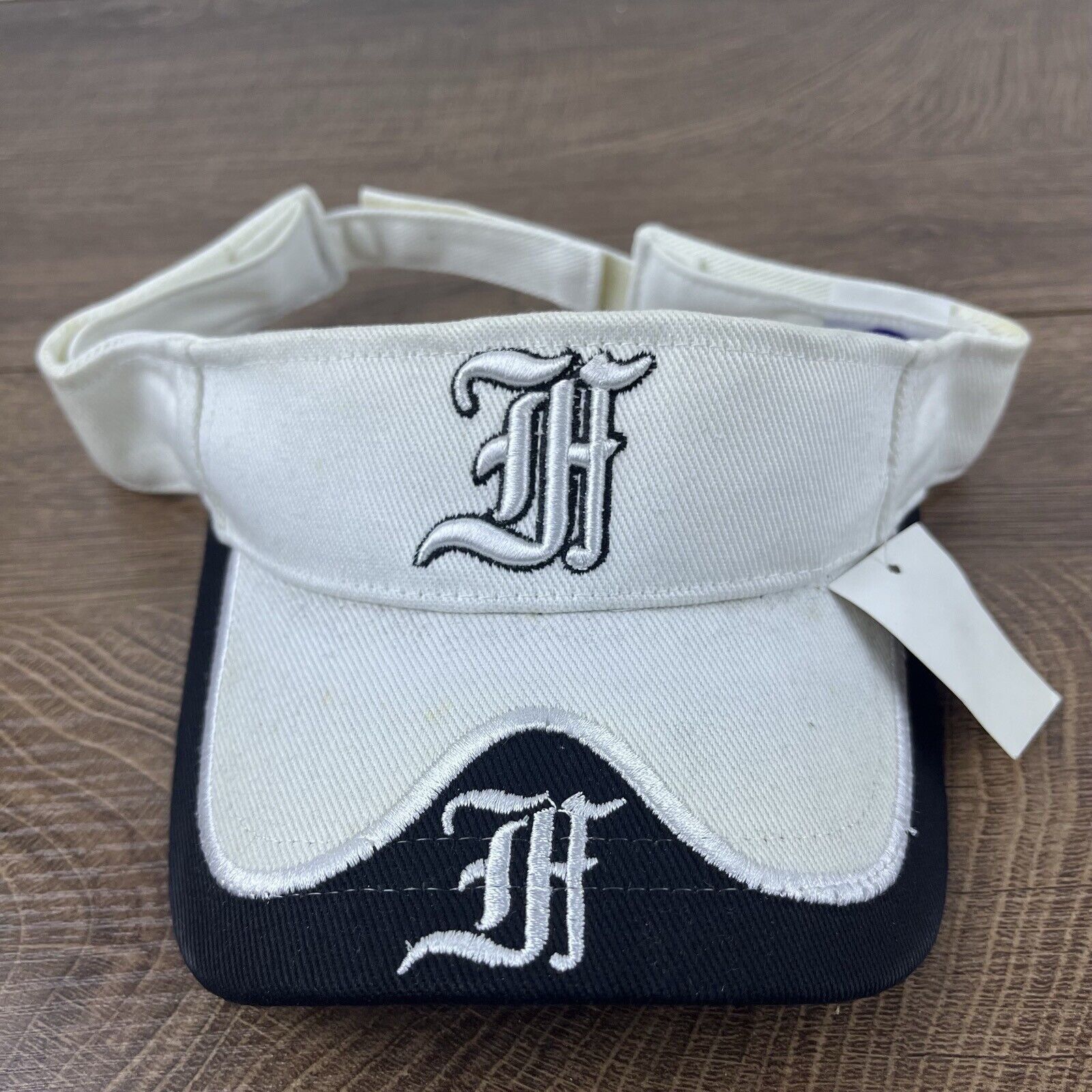 Other Houston Visor Hat White Cap Houston Hat Adjustable Hat White Size ONE SIZE - 3 Thumbnail