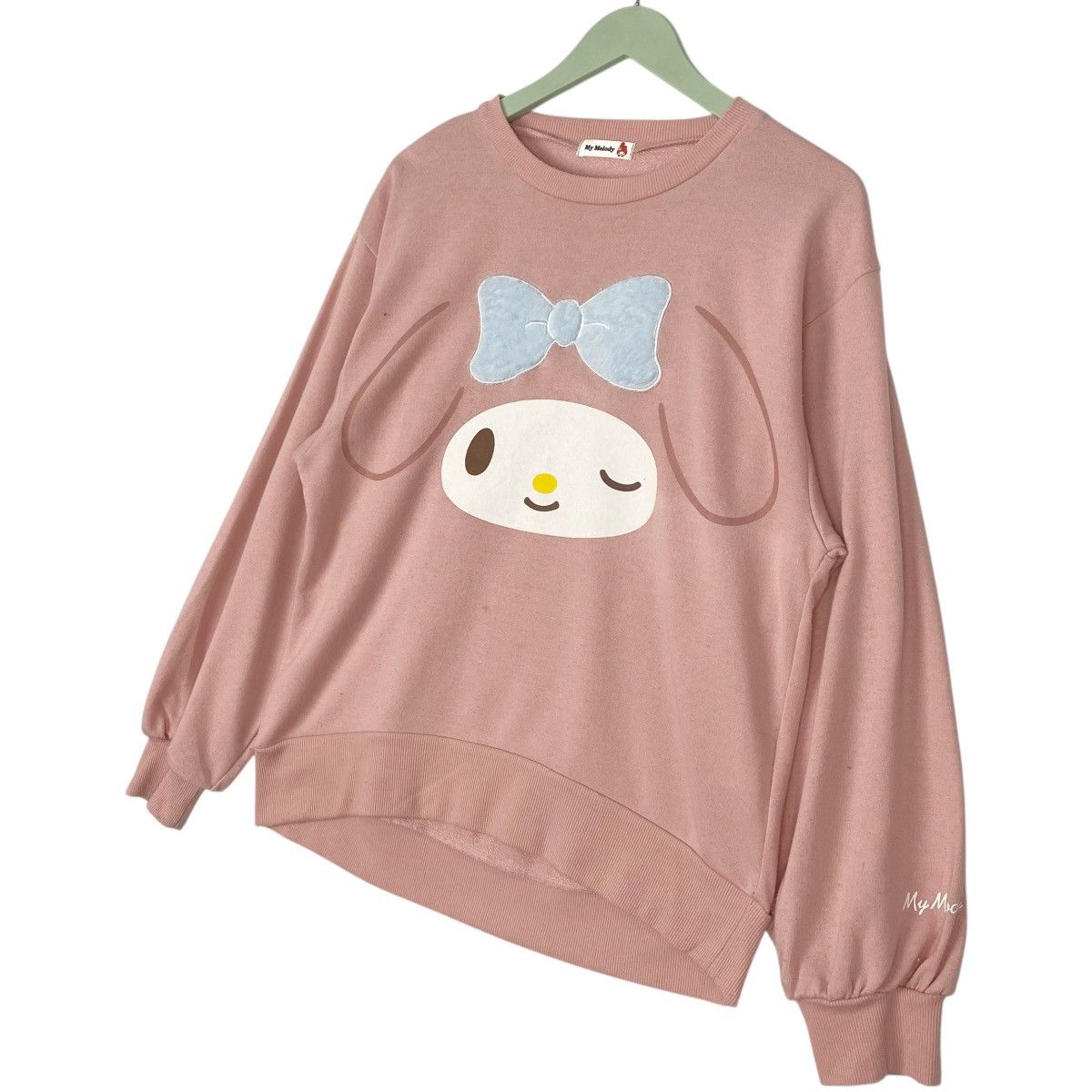 Vintage Vintage Supercute My Melody Sweatshirt Crewneck Pink Size M Size M / US 6-8 / IT 42-44 - 2 Thumbnail