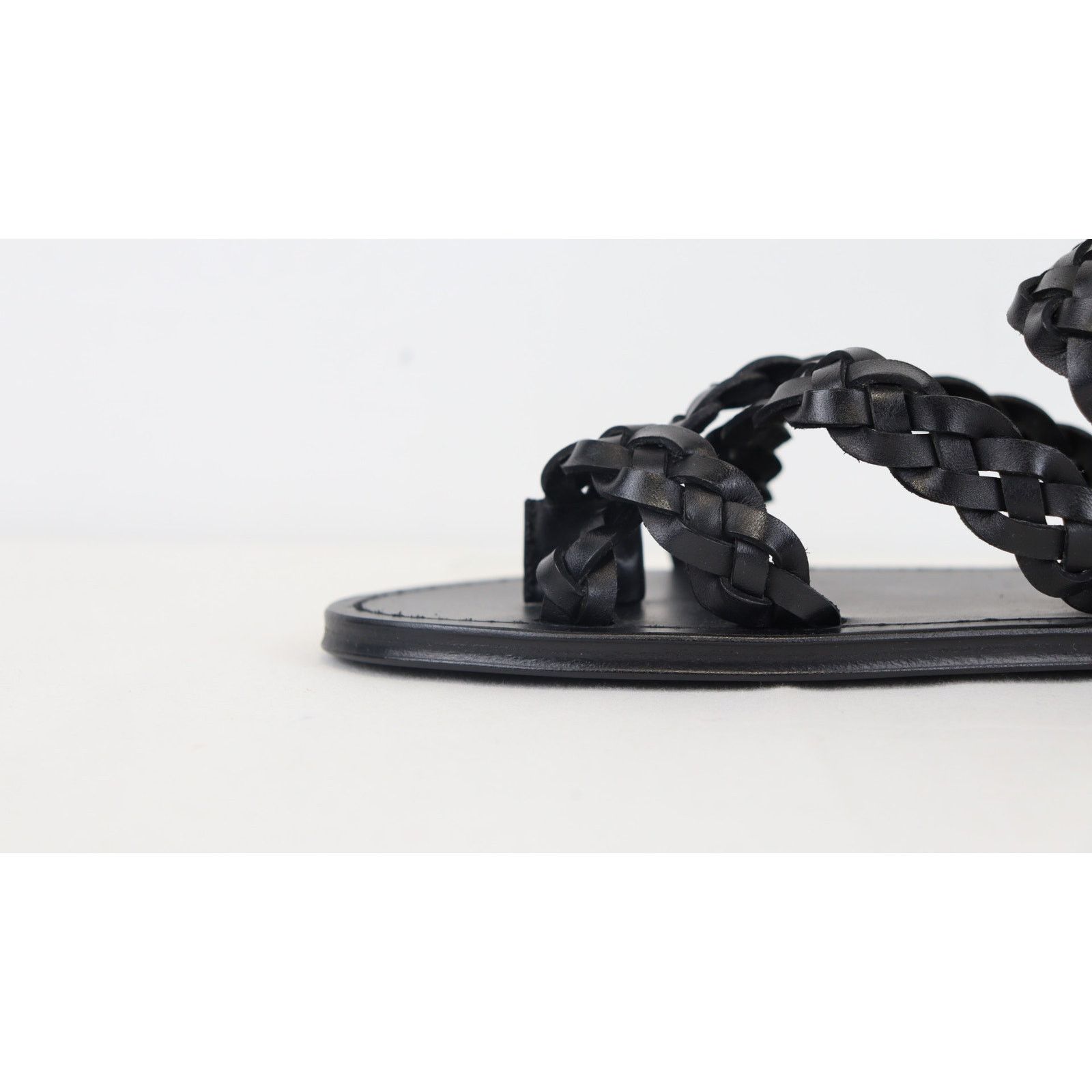 Saint Laurent Paris o1rshd1 Neil 05 Sandal in Nero Size US 10.5 / EU 43-44 - 4 Thumbnail