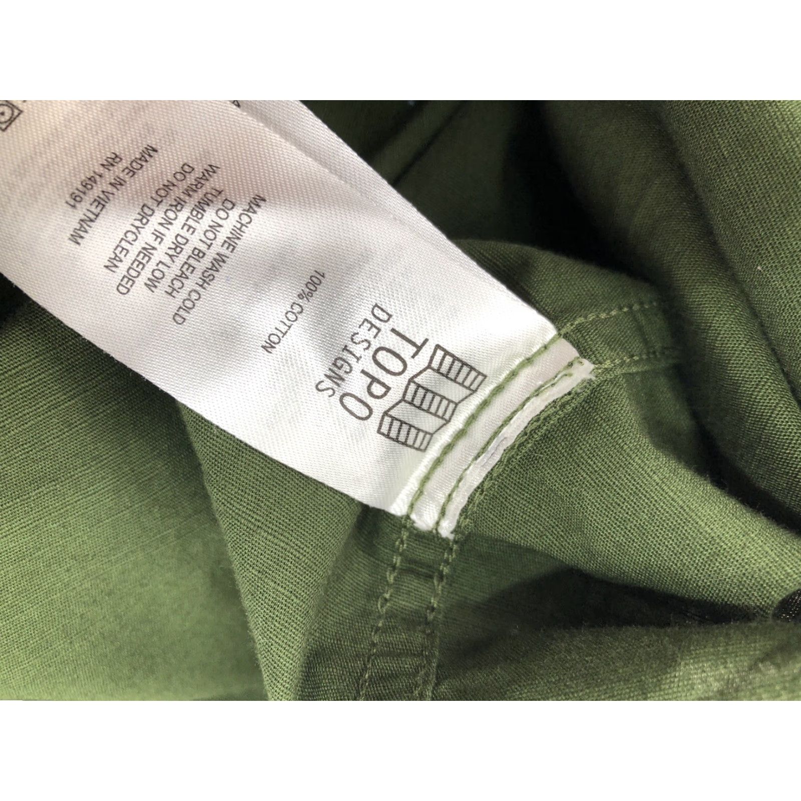 Topo Designs Topo Designs Mens Md. Lightweight Shirt Mens M Button-Up Long Sleeve Green - 90s/Designer? Size US M / EU 48-50 / 2 - 5 Thumbnail