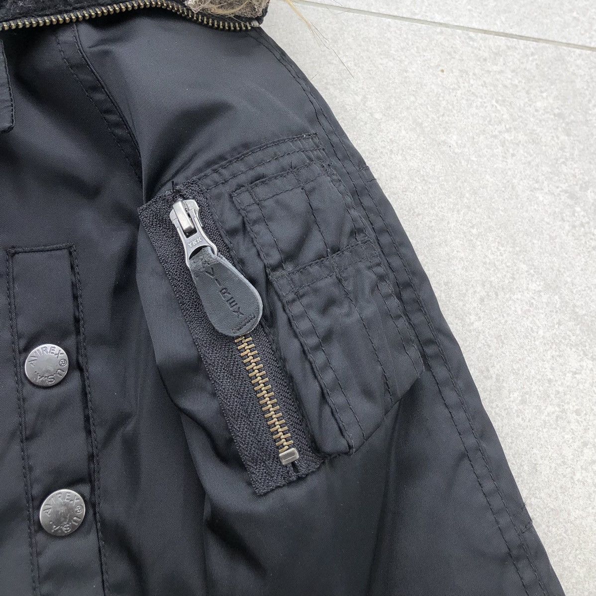 Avirex Avirex Kids - Outerwear N-3B Embroidery Logo Military Jacket Size US XXS / EU 40 - 9 Thumbnail