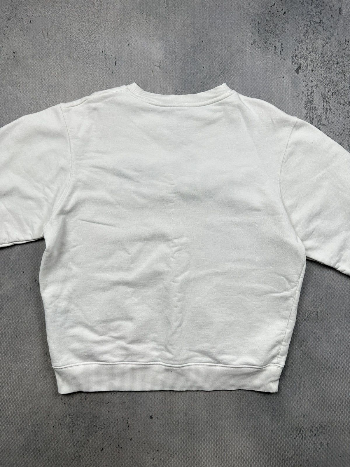 Dior Dior Safety Pin Embroidered Logo Sweatshirt White Lux Fleece Size US L / EU 52-54 / 3 - 17 Thumbnail