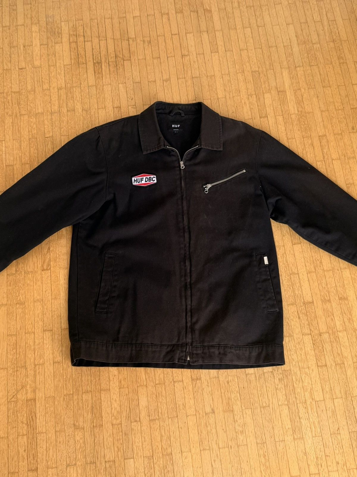 Huf HUF WORK JACKET black Size US L / EU 52-54 / 3 - 1 Thumbnail