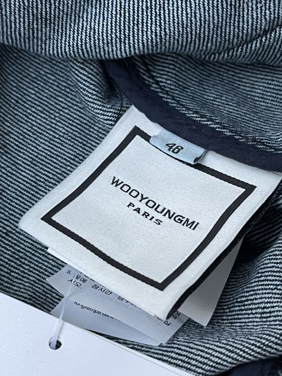 Wooyoungmi !DS! AW23 Wooyoungmi Navy Varsity Denim Jumper Jacket Size US L / EU 52-54 / 3 - 20 Thumbnail
