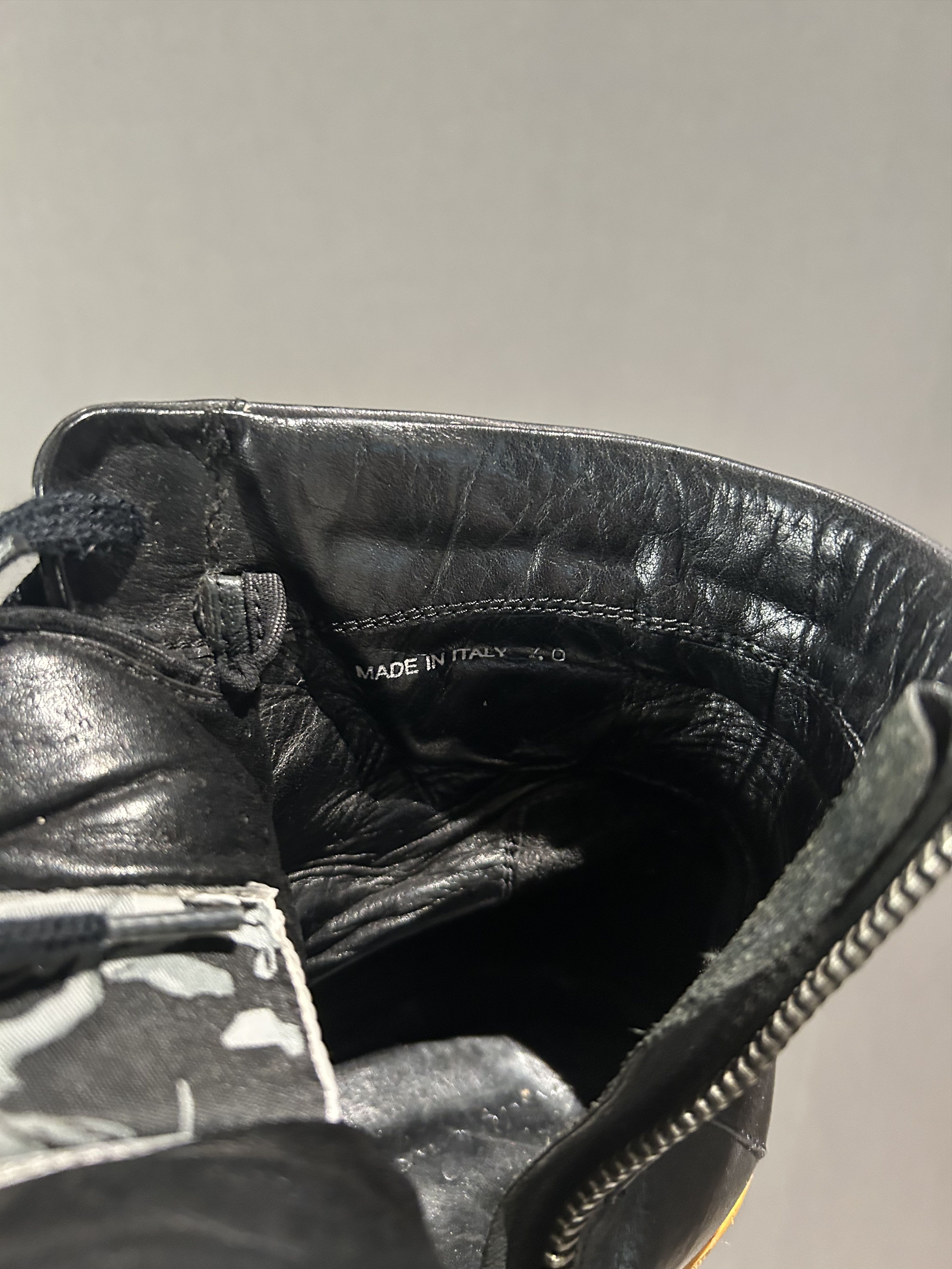 Rick Owens Rick Owens FW07 “Gleam” Short Tongue Geobasket Size US 8 / EU 41 - 8 Thumbnail