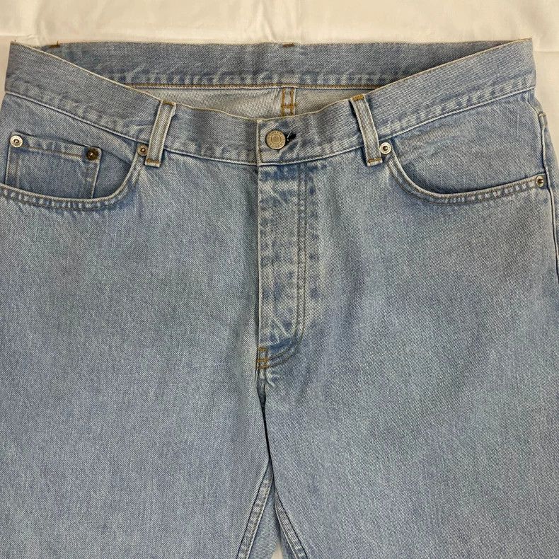 Helmut Lang HELMUT LANG Rinse the light blue jeans Size US 34 / EU 50 - 3 Thumbnail