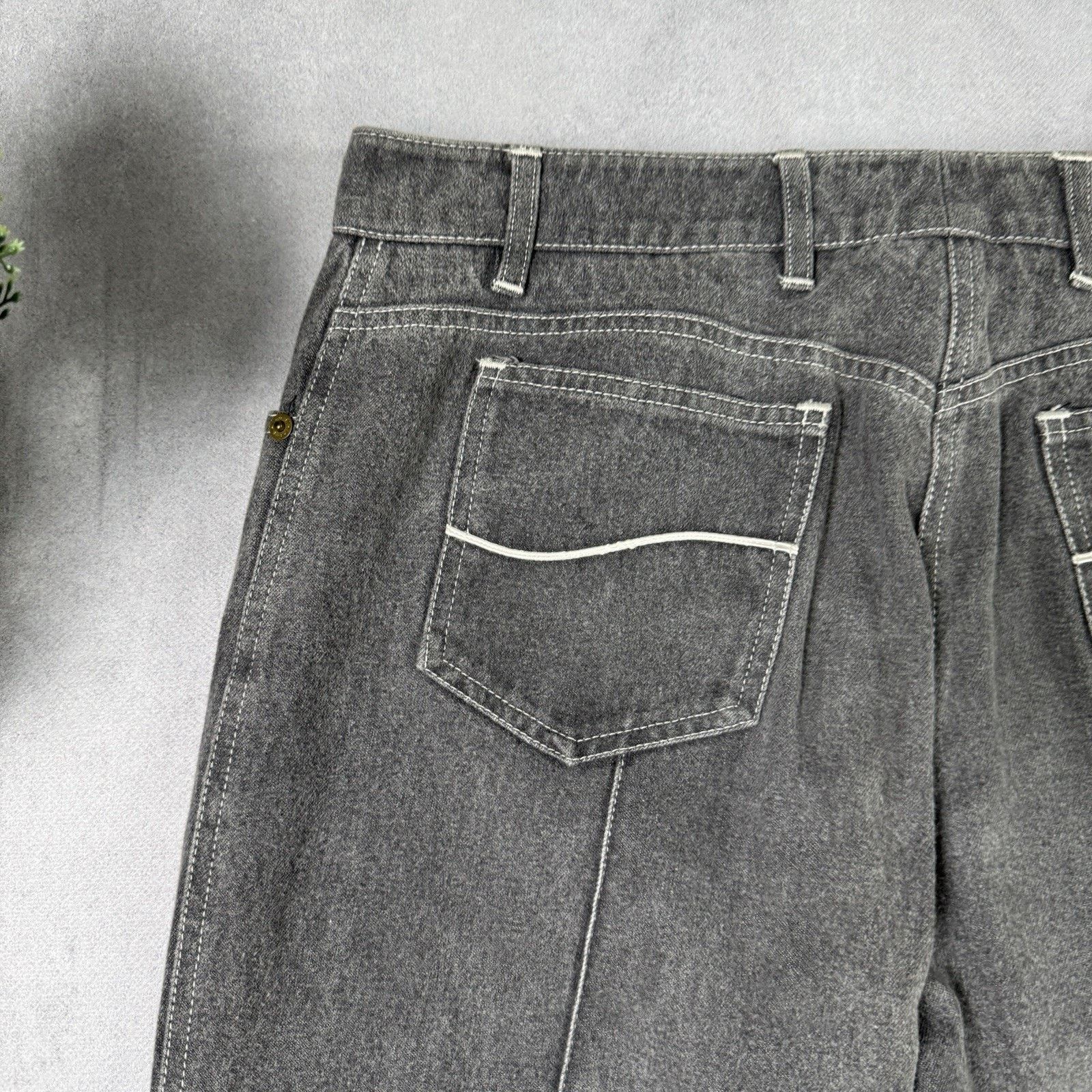 Chloe Vintage Chloe Women Flared Grey Jeans Size 40 Size 28" / US 6 / IT 42 - 20 Thumbnail